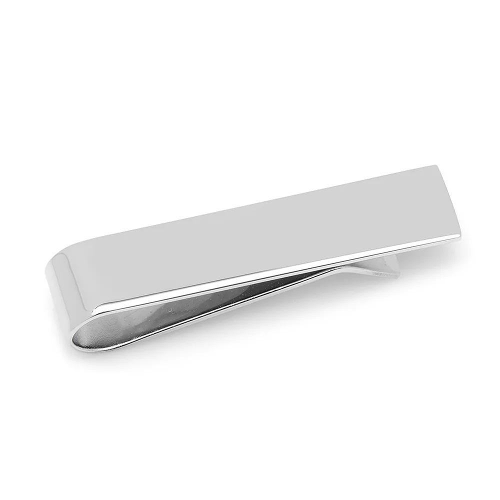 Men's Cuff Links, Inc. Stainless Steel Tie Bar, Silver Product Image
