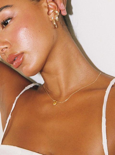 What You Love Necklace Gold Product Image