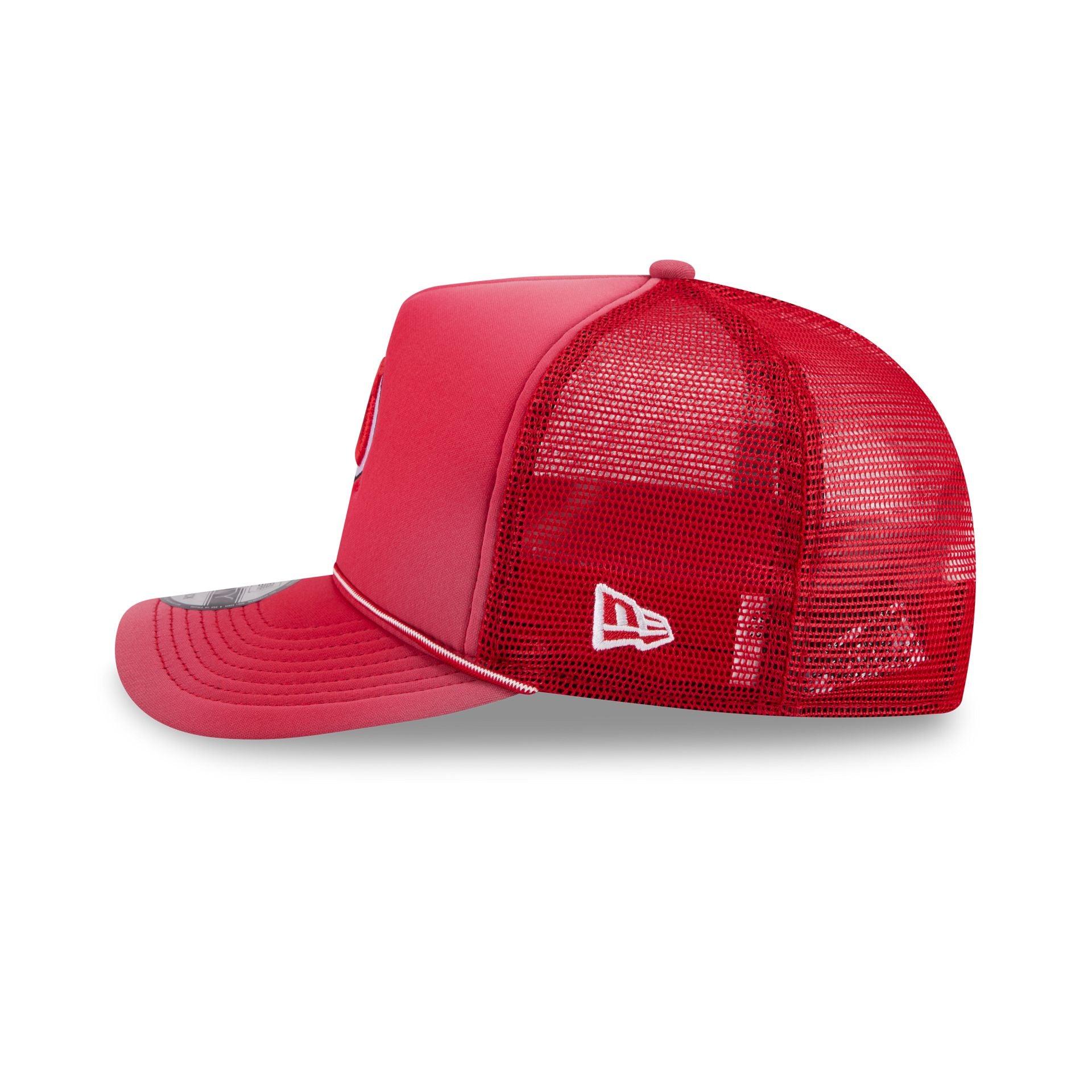Syracuse Orange Worn 9FIFTY A-Frame Trucker Hat Male Product Image