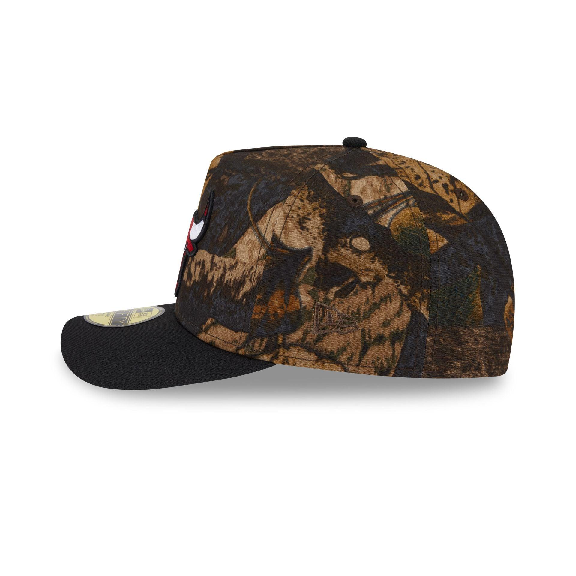 Chicago Cubs Ripstop Camo 59FIFTY A-Frame Fitted Hat Male Product Image