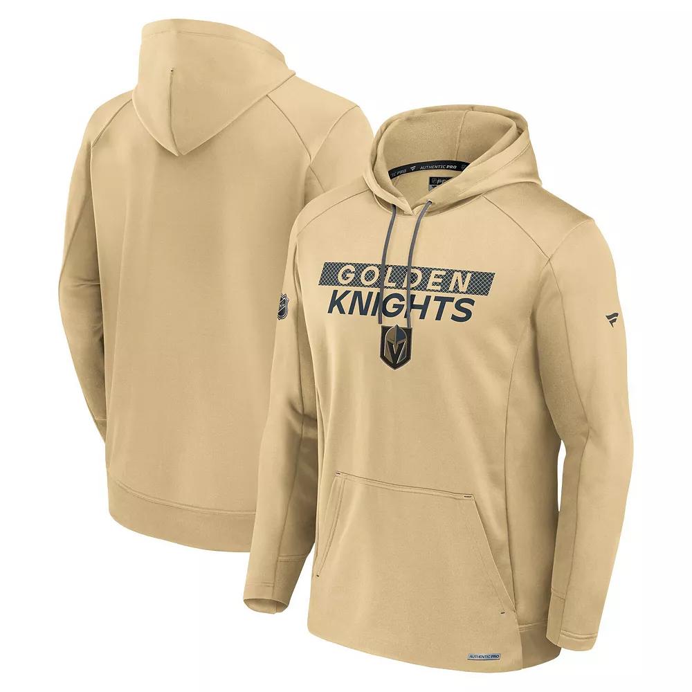Men's Fanatics  Gold Vegas Golden Knights Authentic Pro Alternate Fleece Pullover Hoodie, Size: Medium, Lvk Gold Product Image
