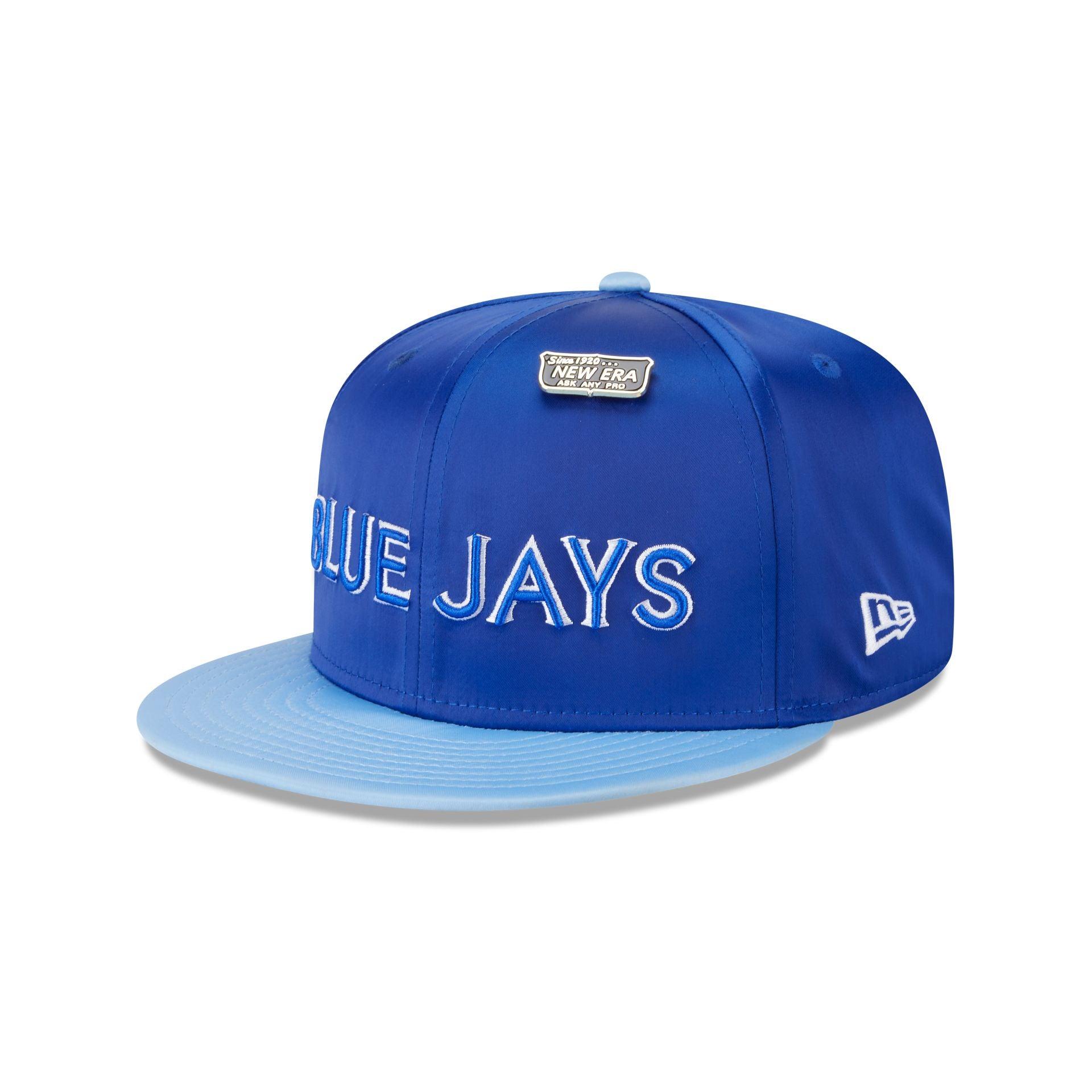 Toronto Blue Jays Satin Pin 9FIFTY Snapback Hat Male Product Image
