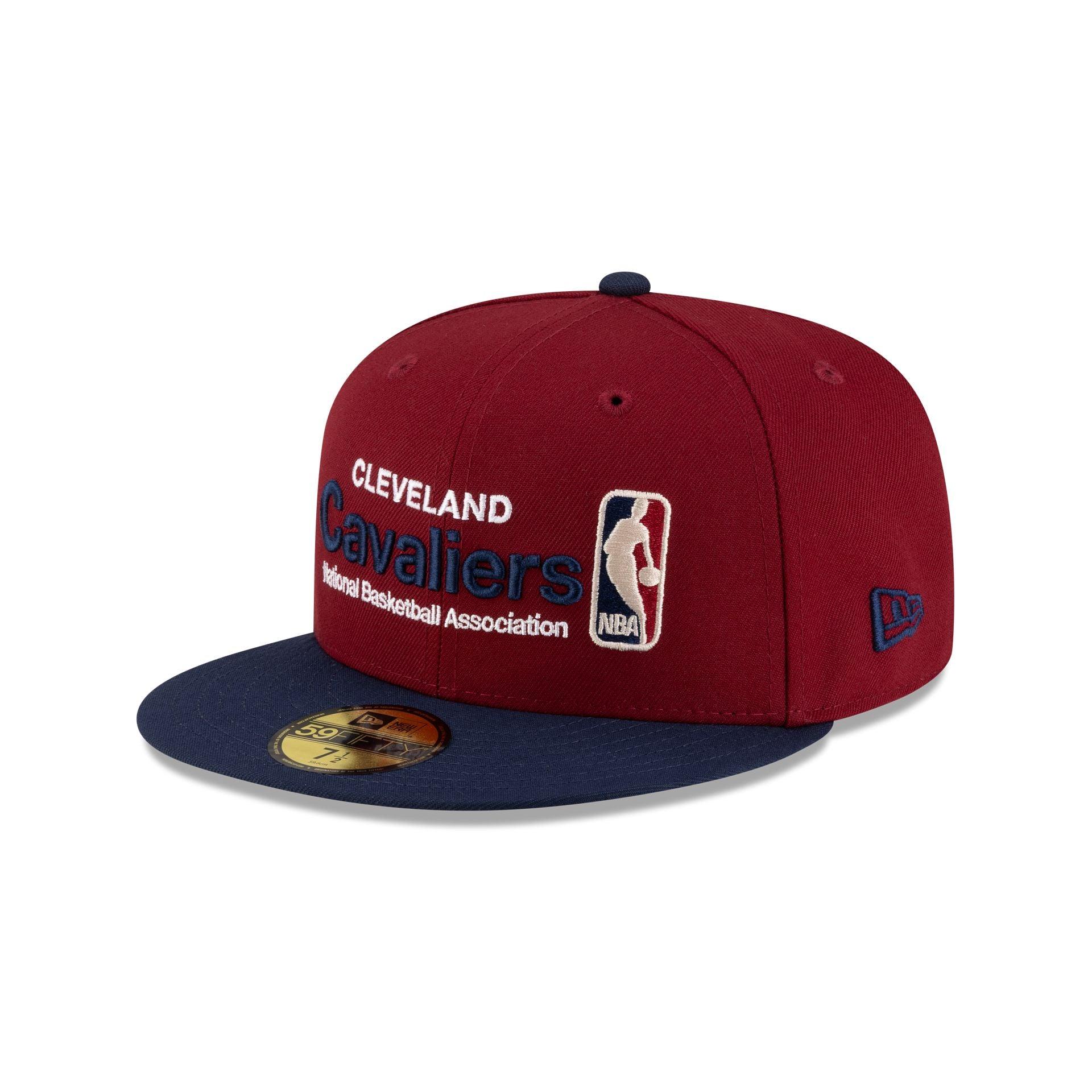 Cleveland Cavaliers 2010-2017 Hardwood Classics Sign Stack 59FIFTY Fitted Hat Male Product Image