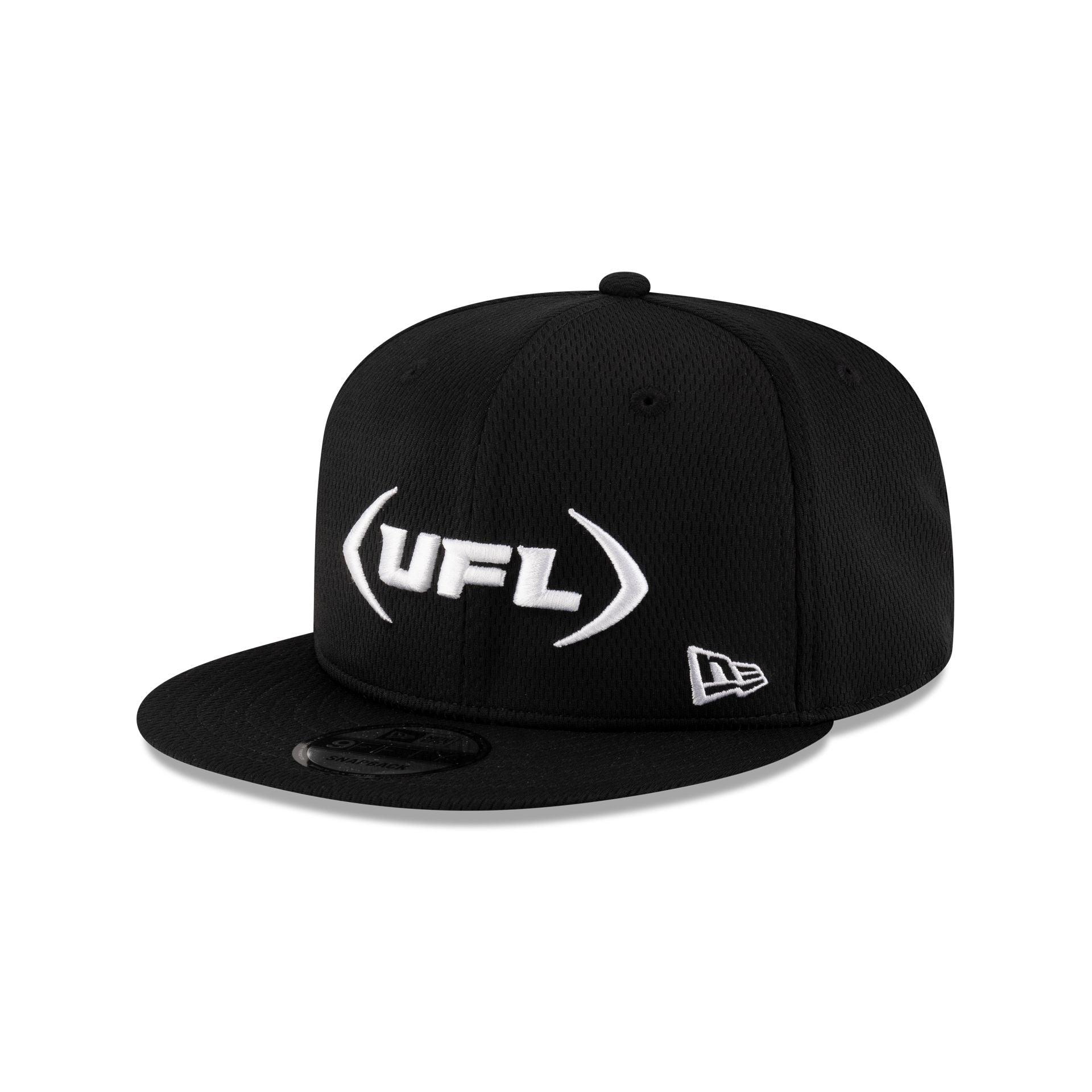 UFL Black 9FIFTY Snapback Hat Male Product Image