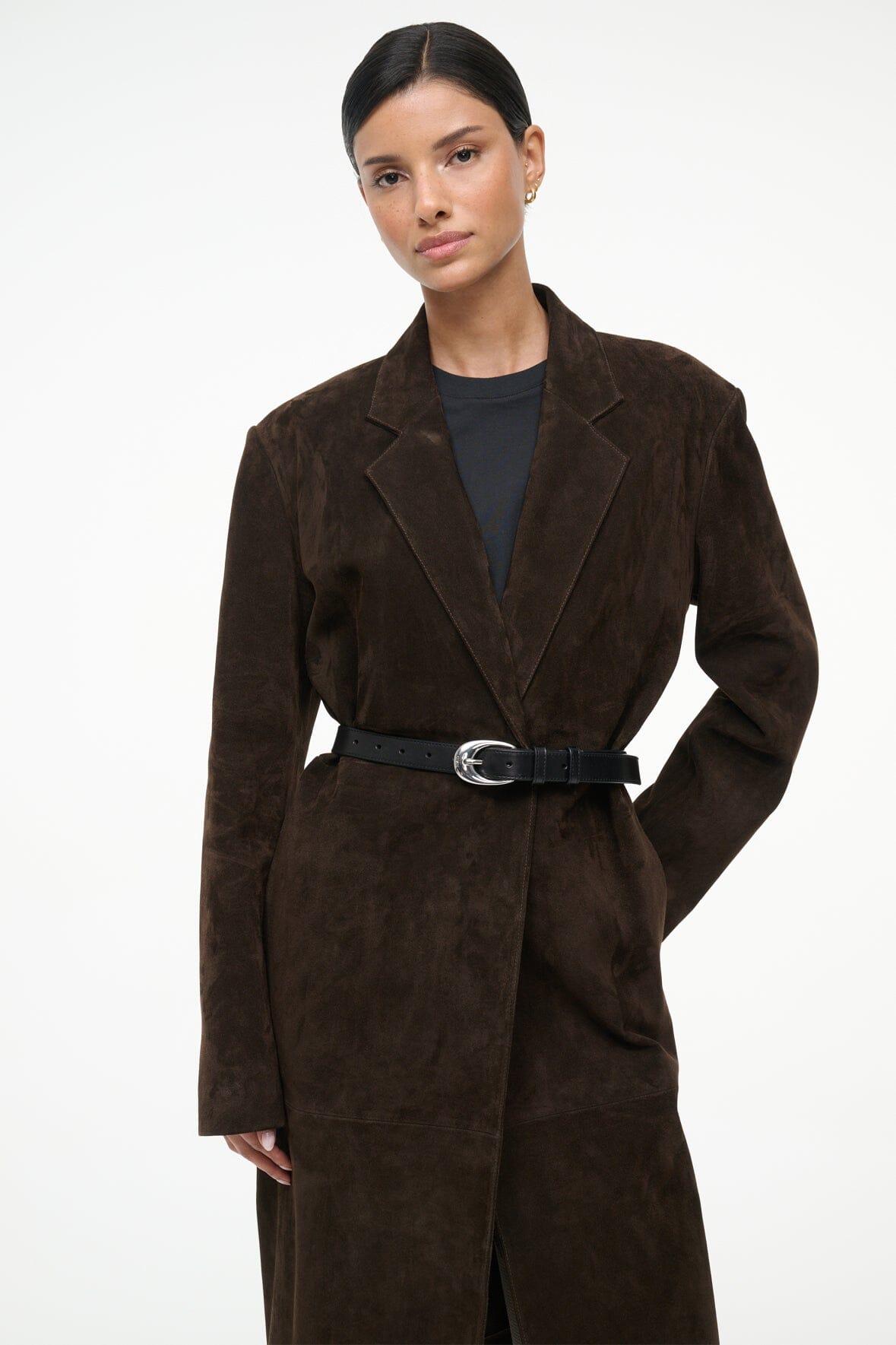 SABINE SUEDE JACKET | ESPRESSO Product Image