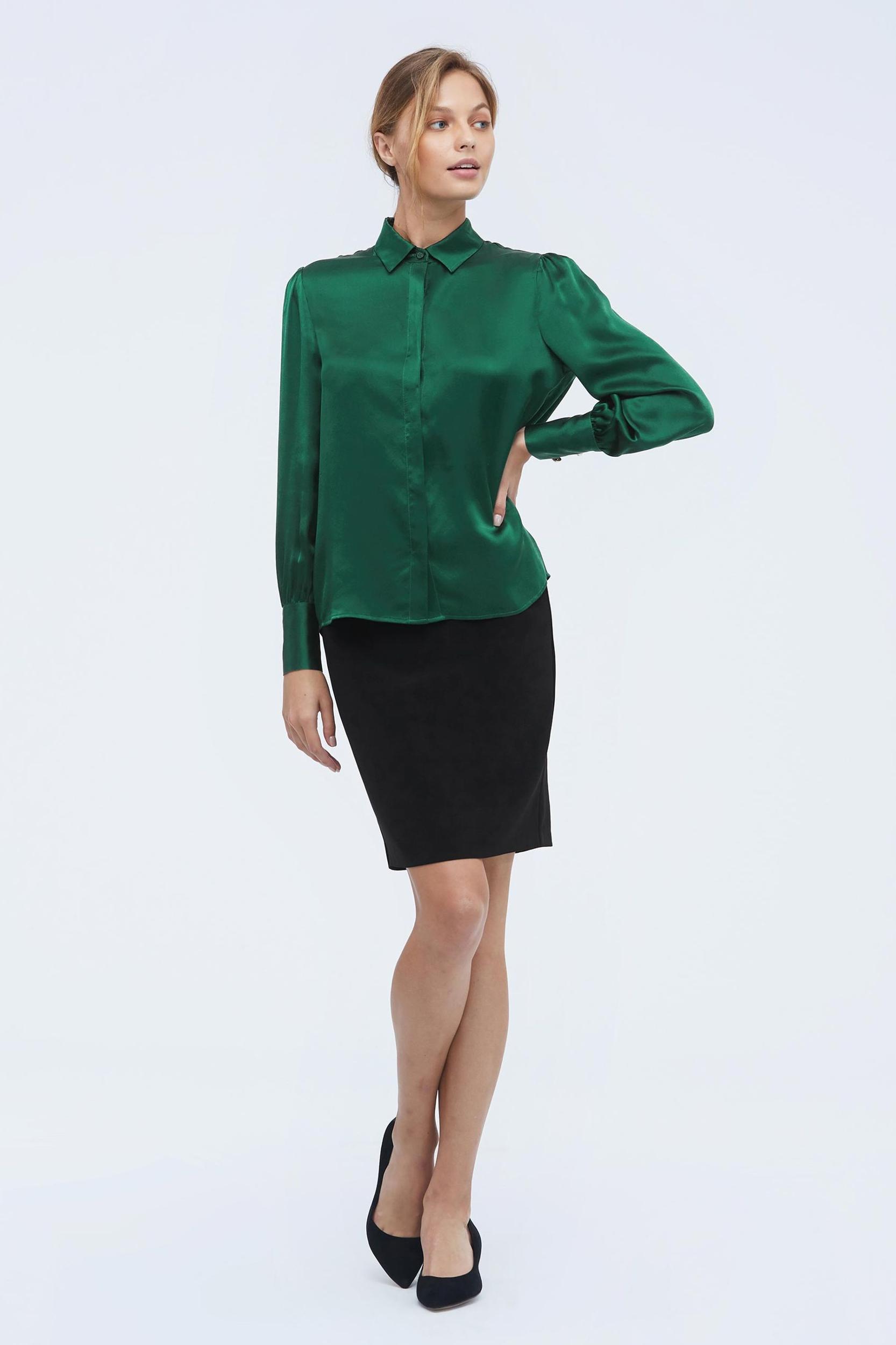 LILYSILK X MIM 2 in 1 Women Silk Shirt Product Image
