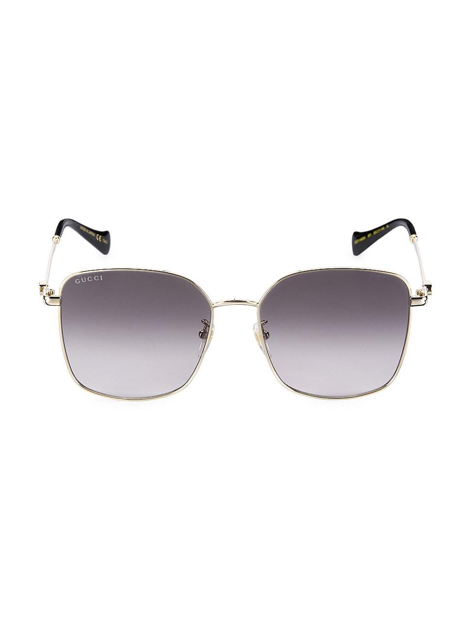 Womens 58MM Square Sunglasses Product Image