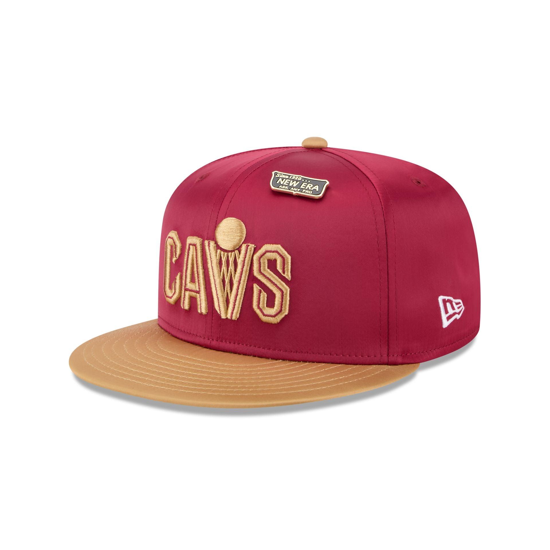 Cleveland Cavaliers Spring Satin 59FIFTY Fitted Hat Male Product Image