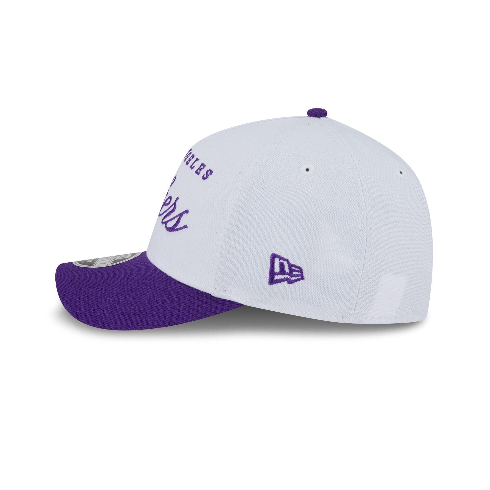 Los Angeles Lakers 2025 Draft 9FORTY M-Crown A-Frame Snapback Hat Male Product Image
