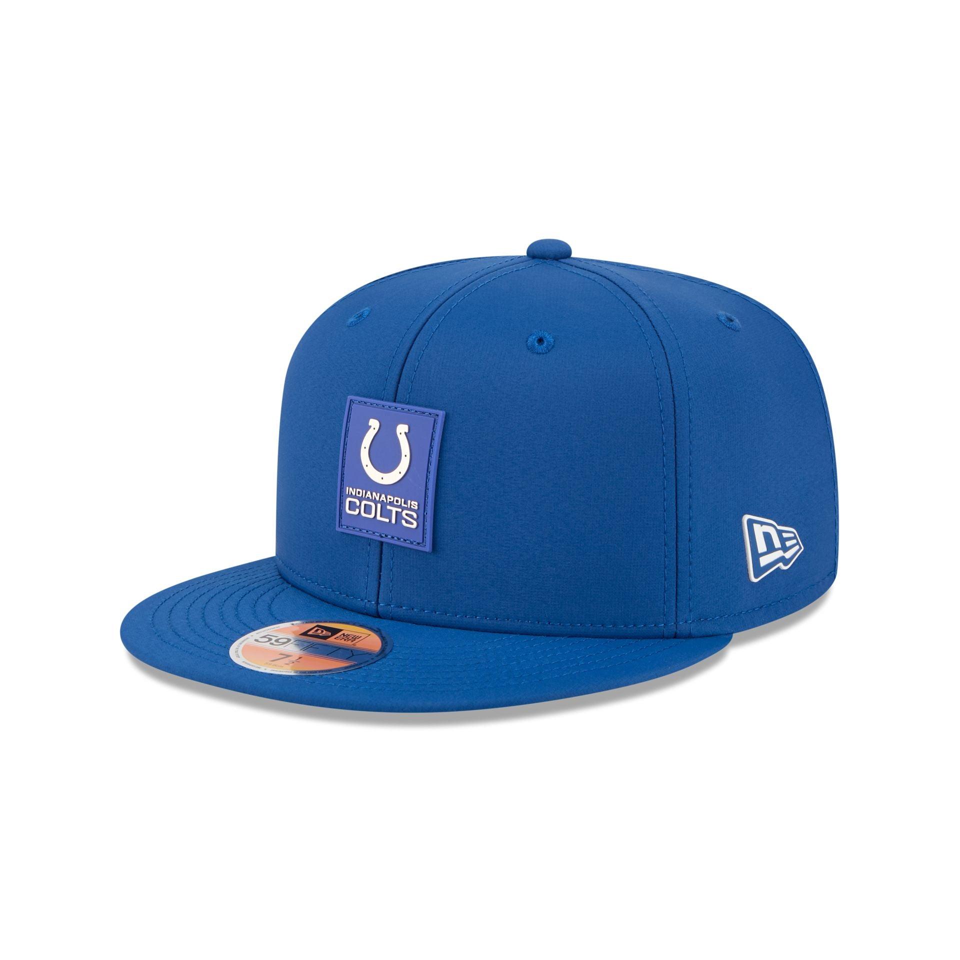 Indianapolis Colts 2025 Sideline Hot Weather 59FIFTY Fitted Hat Male Product Image