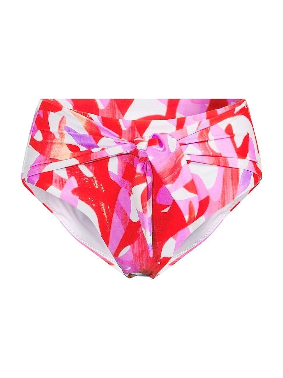 Womens Italian Under The Sea Tie Bikini Bottom Product Image