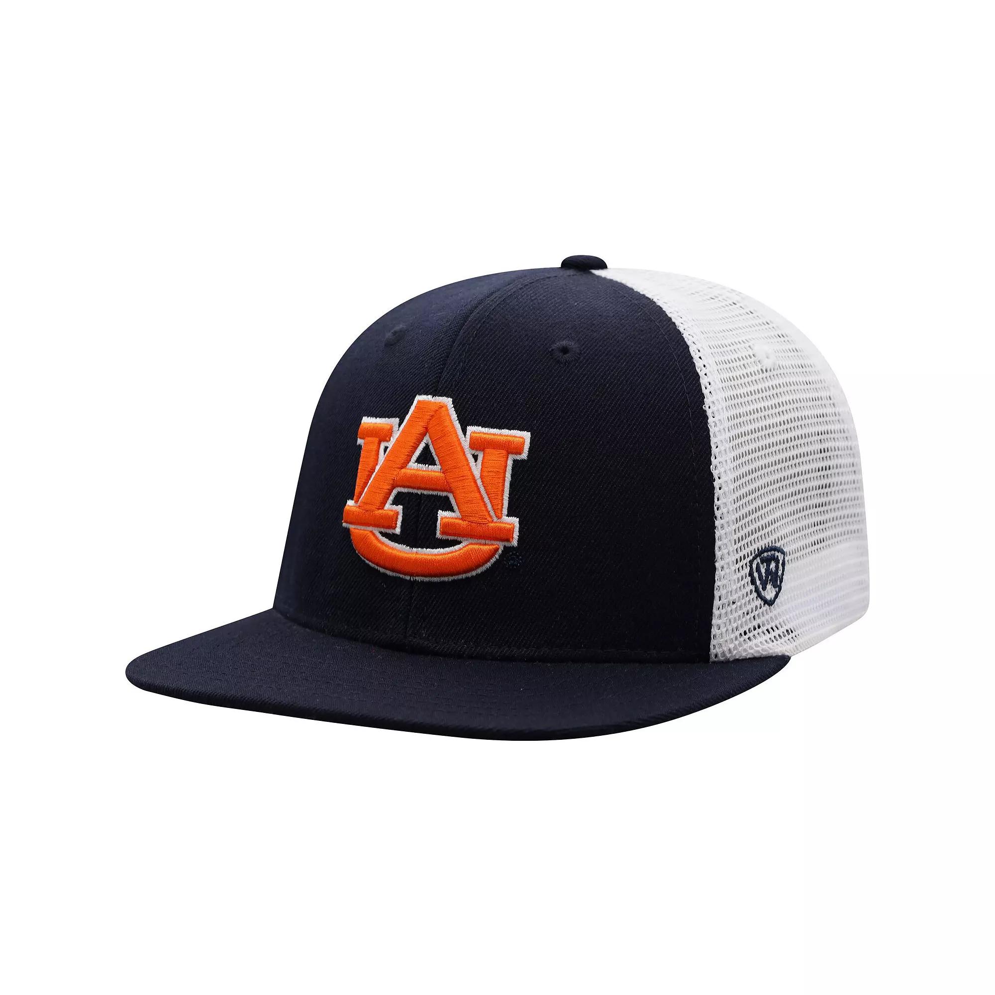 Men's Top of the World Navy Auburn Tigers Classic Snapback Hat, Blue Product Image