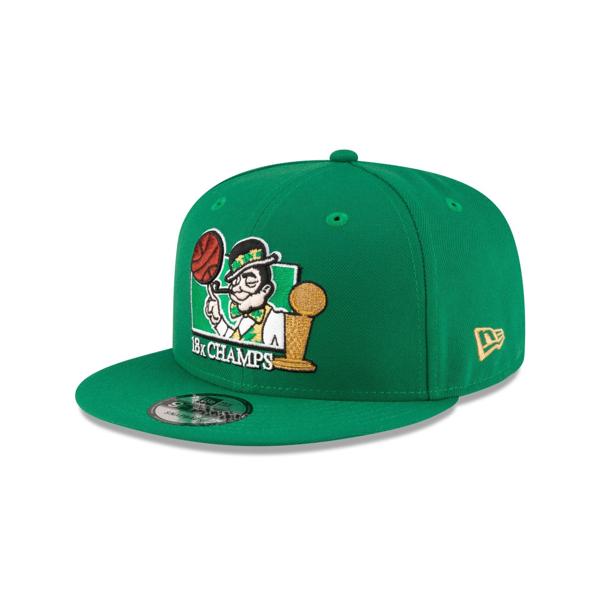 Boston Celtics 18x Champs Lucky Green 9FIFTY Snapback Hat Male Product Image