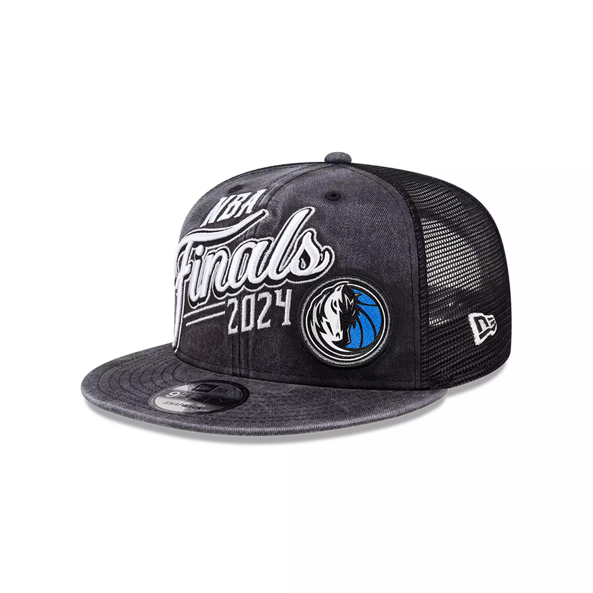 Men's New Era Black Dallas Mavericks 2024 Western Conference Champions Locker Room 9FIFTY Snapback Hat Product Image