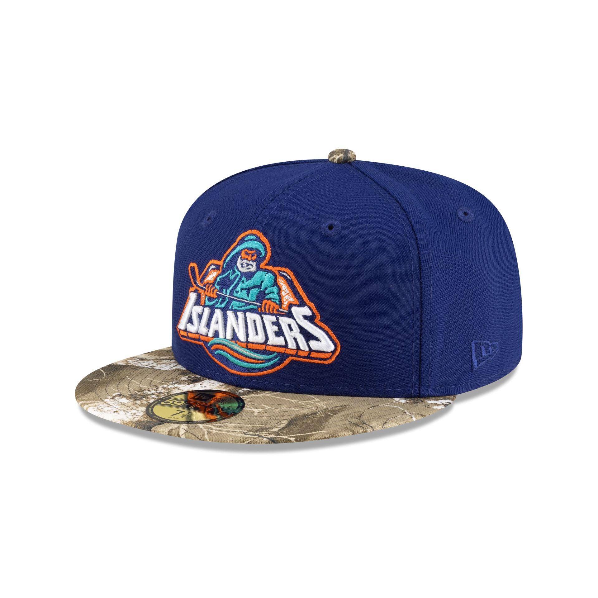 New York Islanders Realtree Visor 59FIFTY Fitted Hat Male Product Image