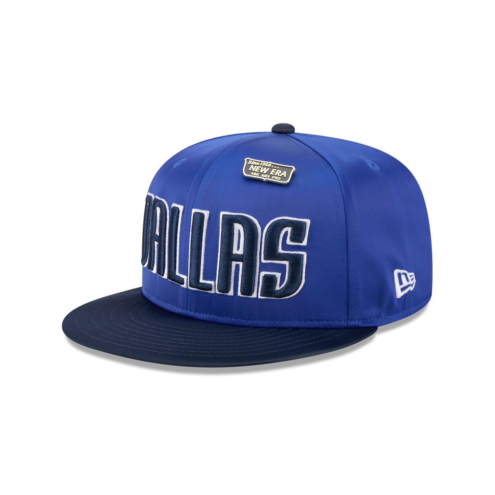 Dallas Mavericks Spring Satin 59FIFTY Fitted Hat Male Product Image