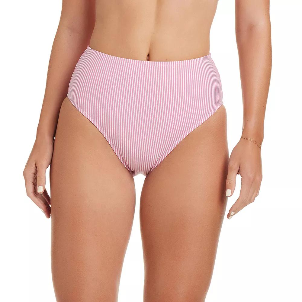Women's Draper James Striped High-Waist Swim Bottoms,  Product Image
