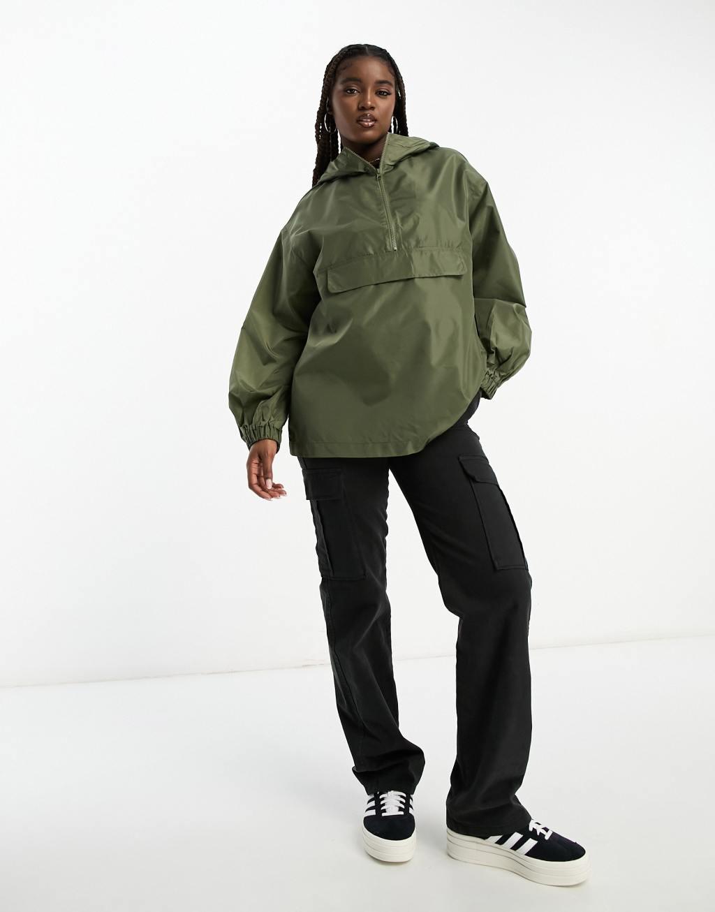ASOS DESIGN overhead rain jacket Product Image