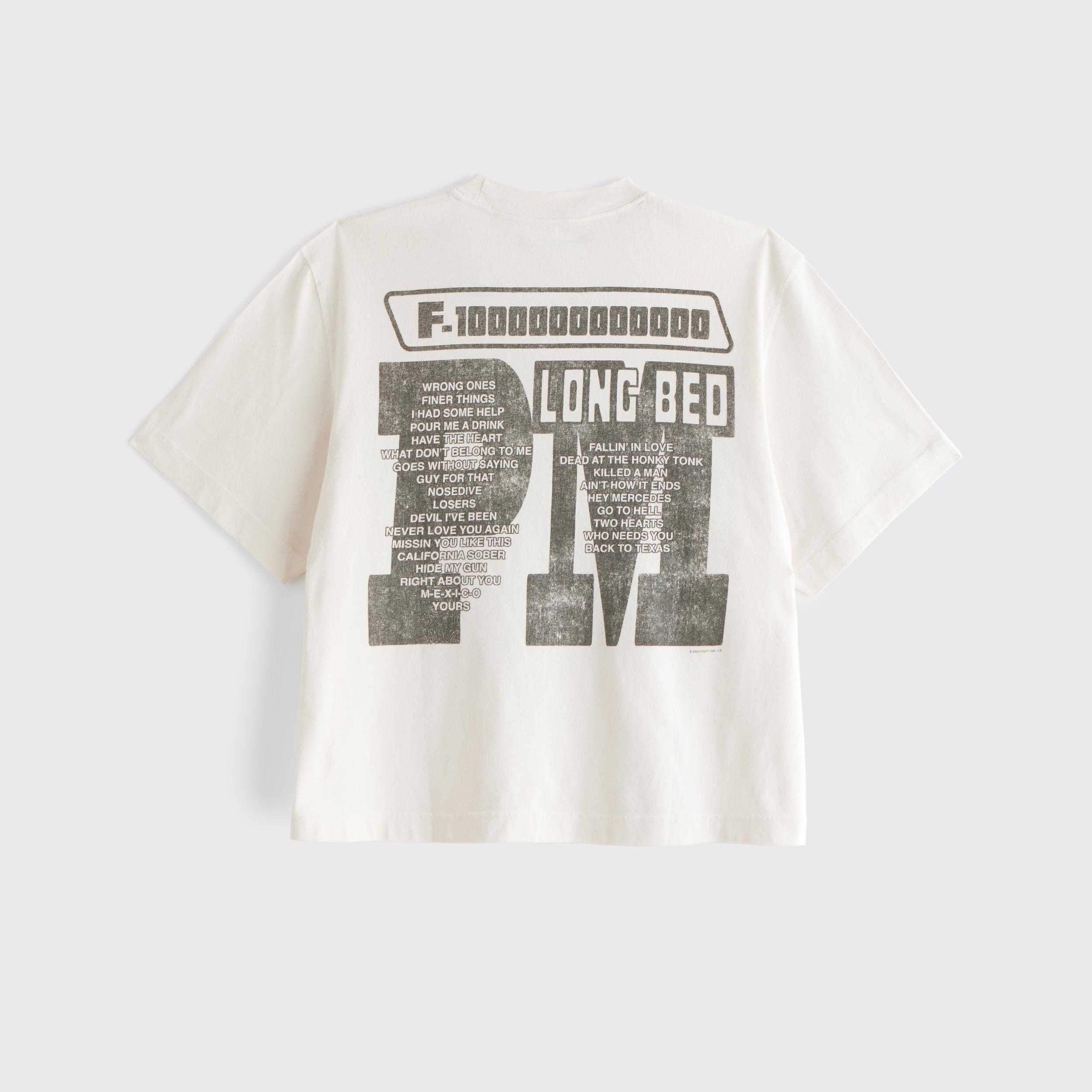 Cropped Post Malone Graphic Tee Product Image