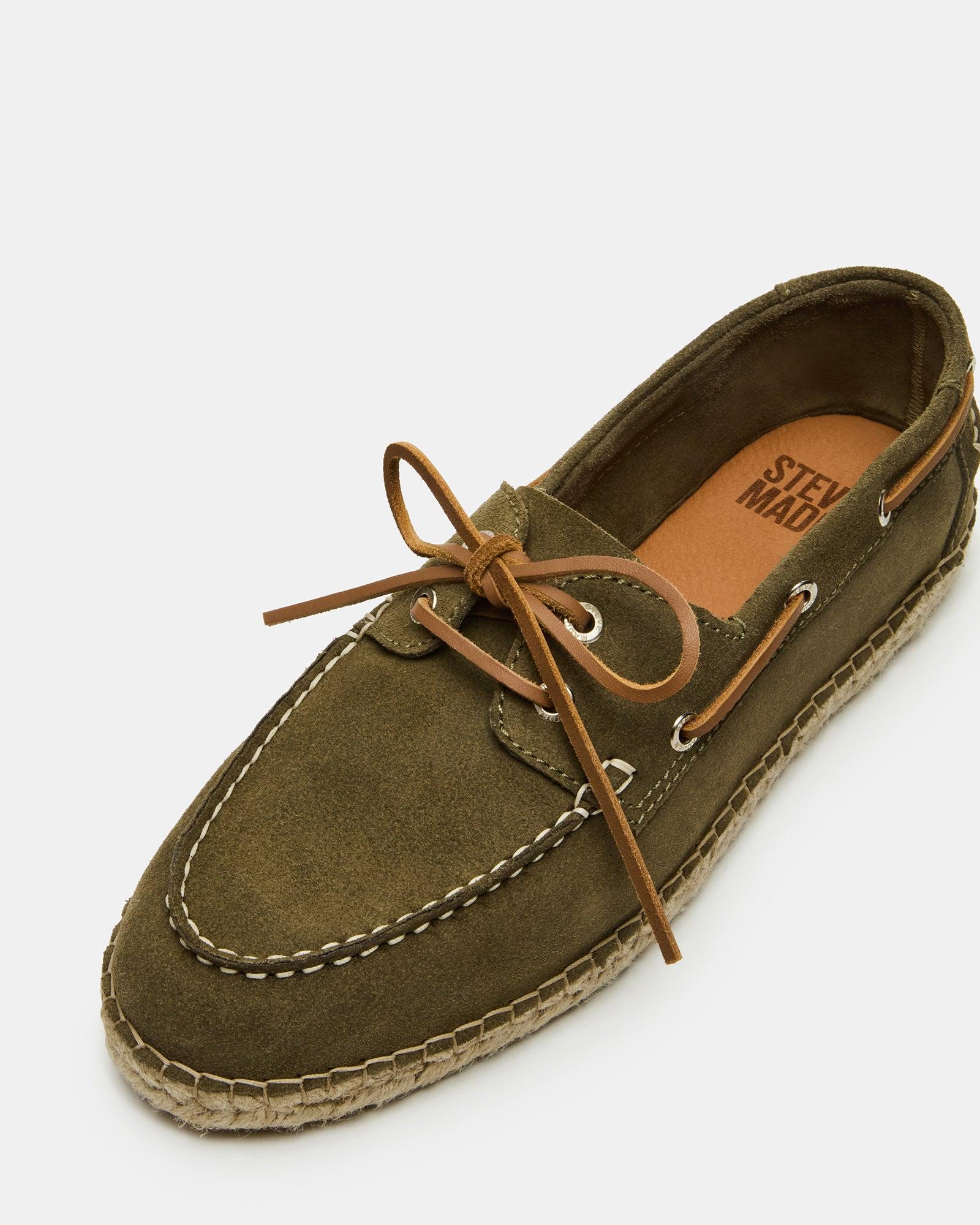 PANCHO OLIVE SUEDE Male Product Image