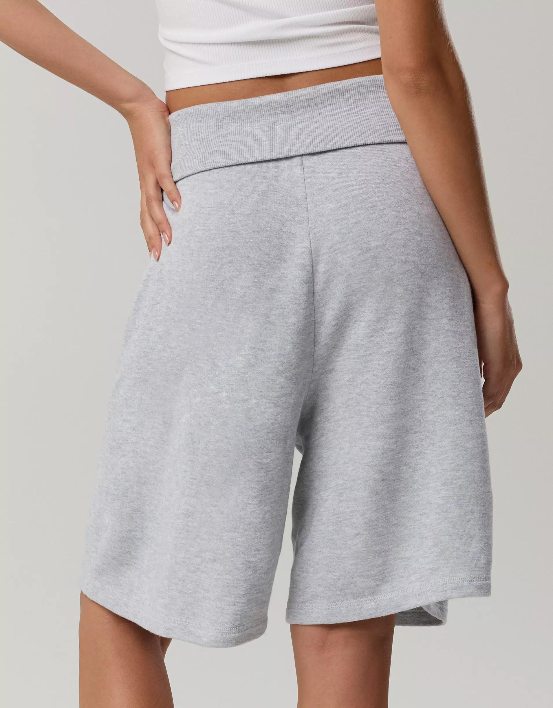 OFFLINE By Aerie Keep It 100 Terry Foldover Long Short Product Image