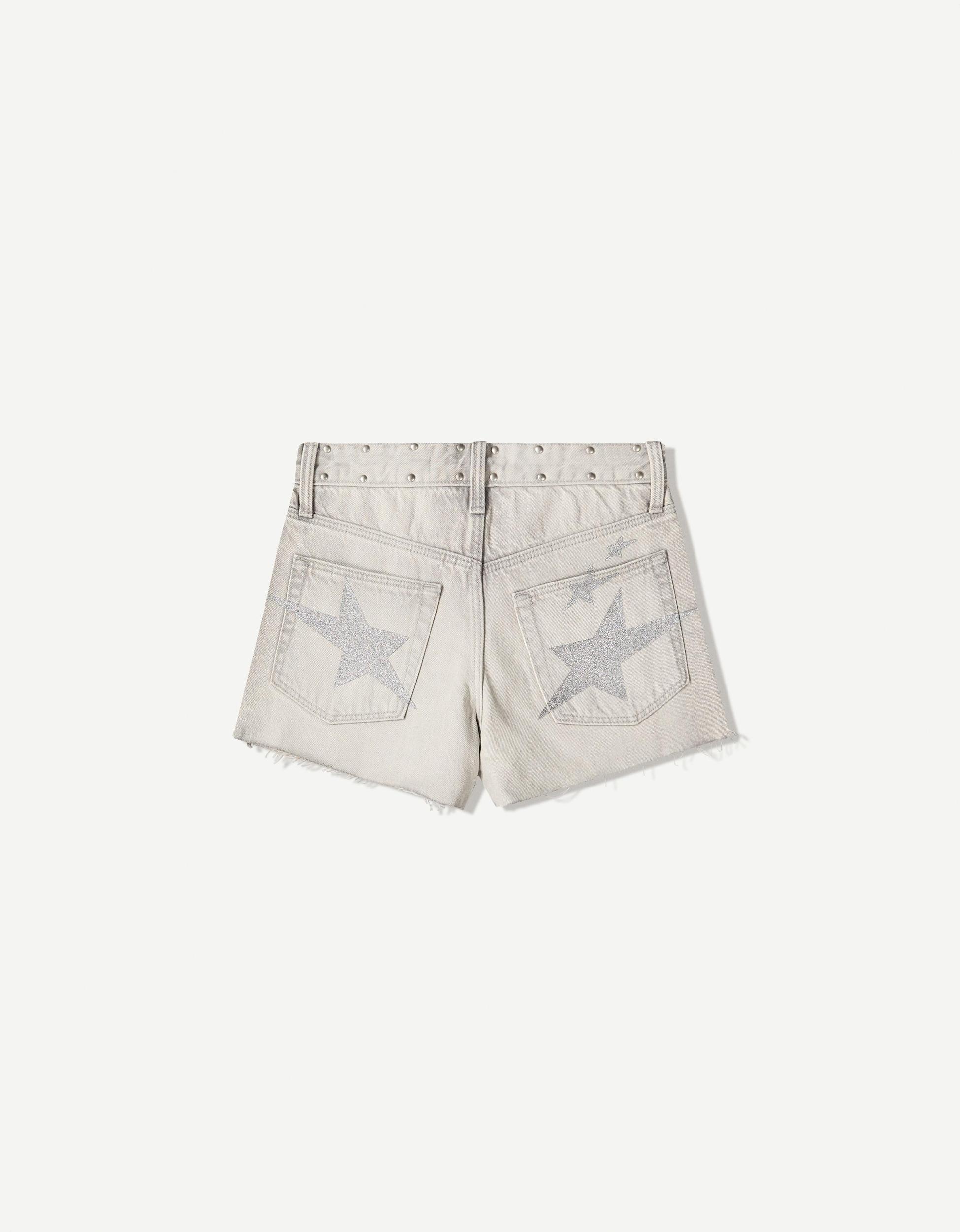 Denim shorts Product Image