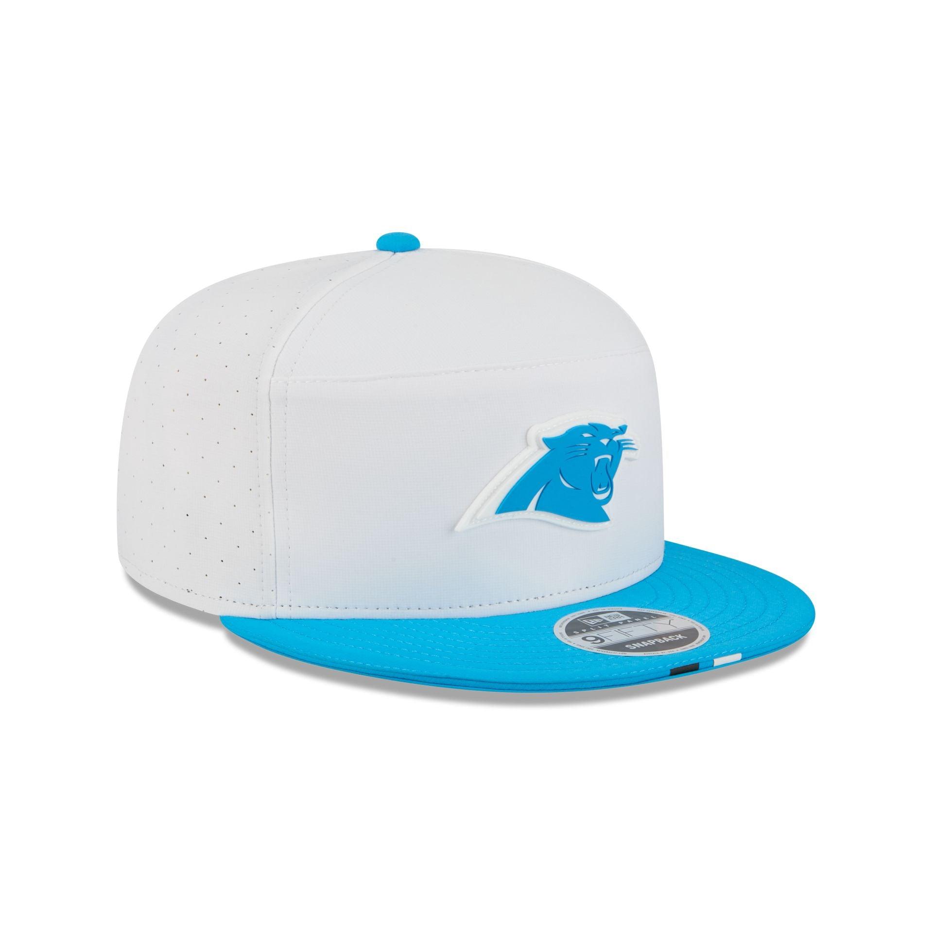 Carolina Panthers 2025 Training Split Panel 9FIFTY Snapback Hat Male Product Image
