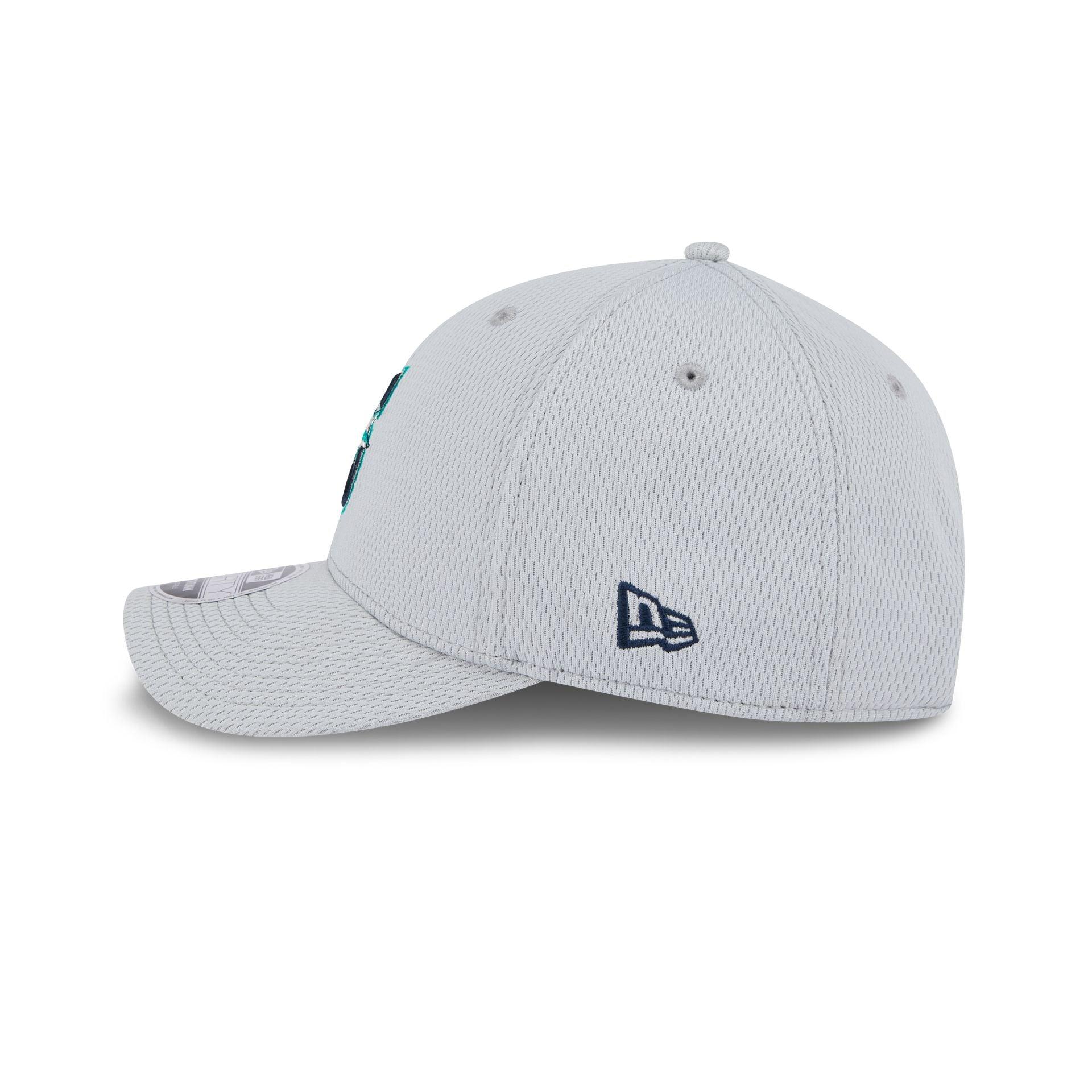 Seattle Mariners 2025 Clubhouse Gray 9FORTY M-Crown Snapback Hat Male Product Image