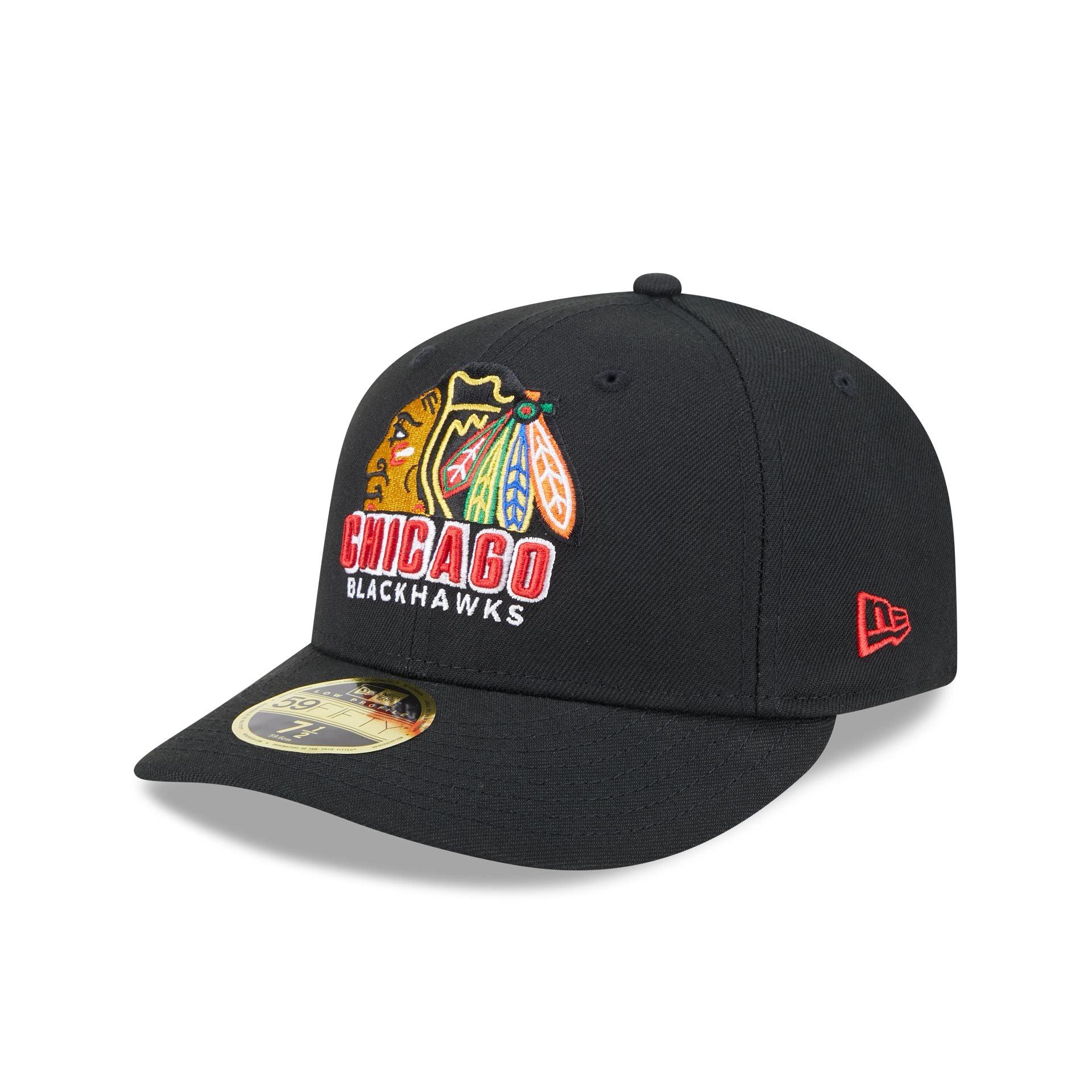 Chicago Blackhawks NHL Pack Low Profile 59FIFTY Fitted Hat Male Product Image