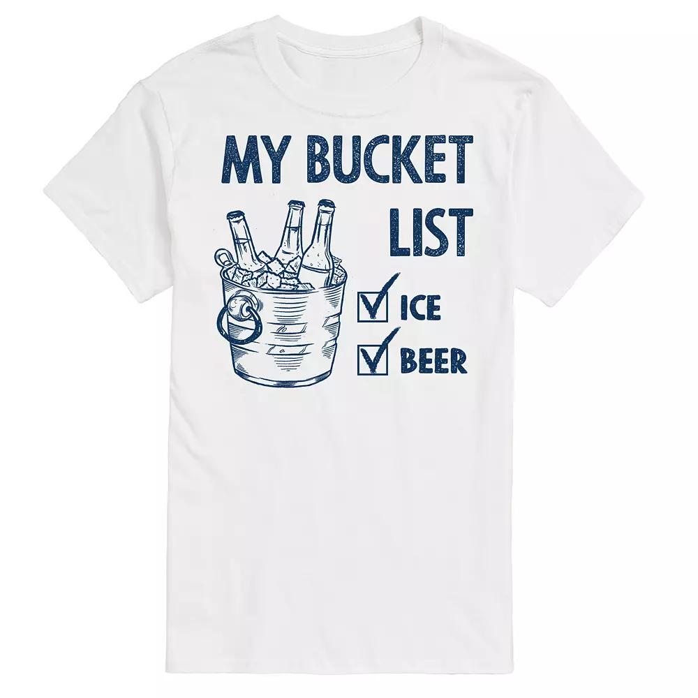 Men's Bucket List Tee,  Product Image