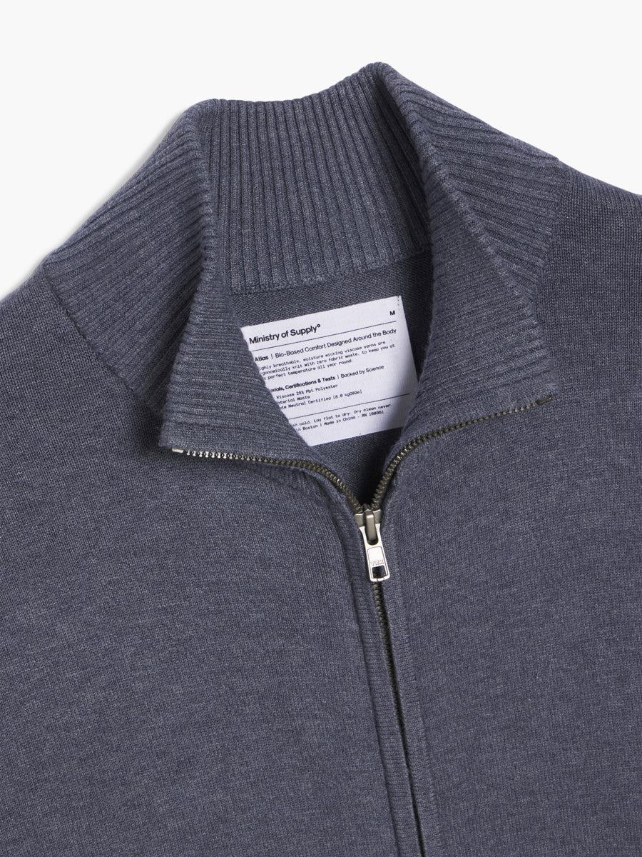 Men's Atlas Bomber Jacket - Indigo Heather Male Product Image