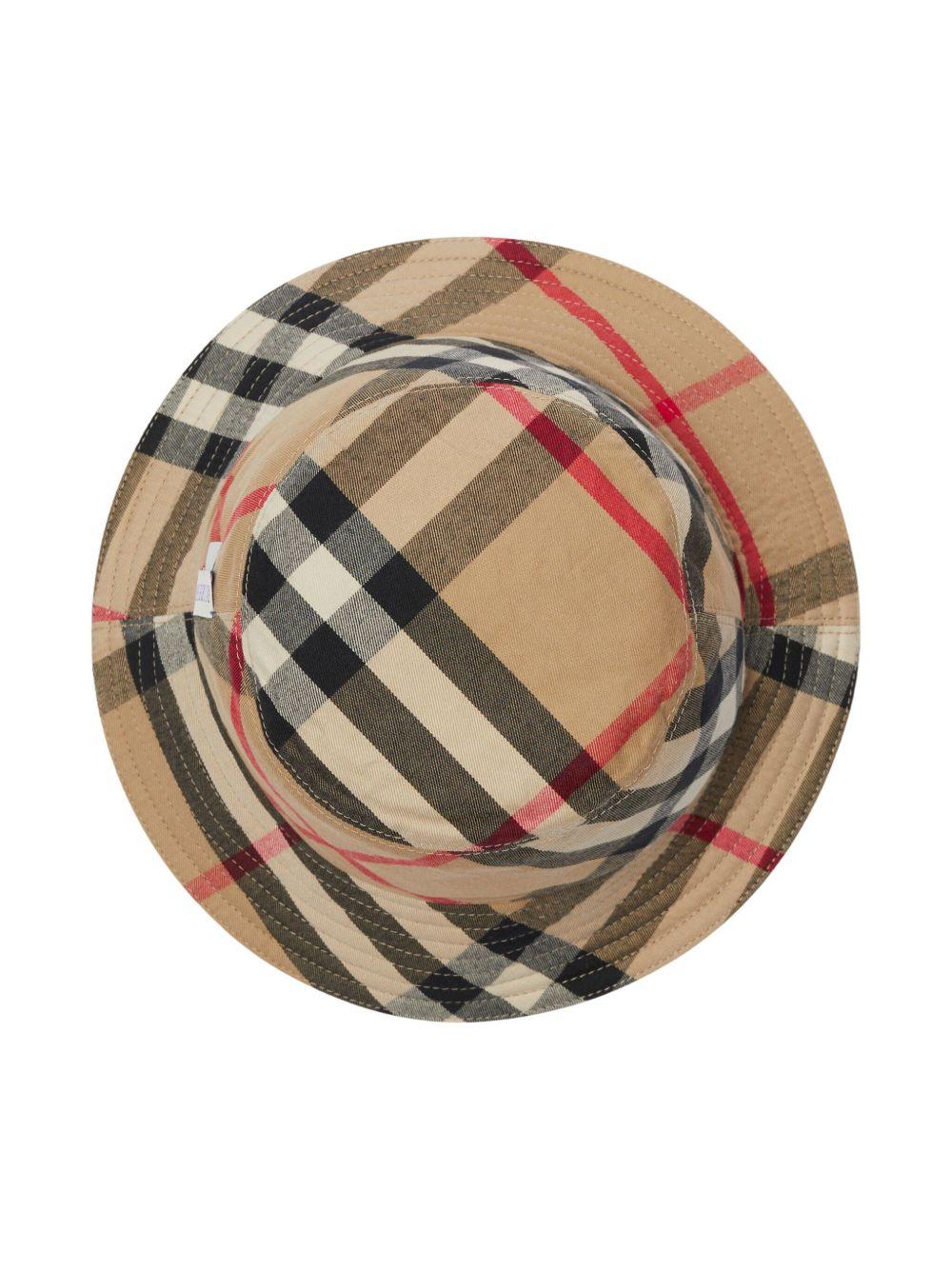 Vintage Check reversible bucket hat  Product Image