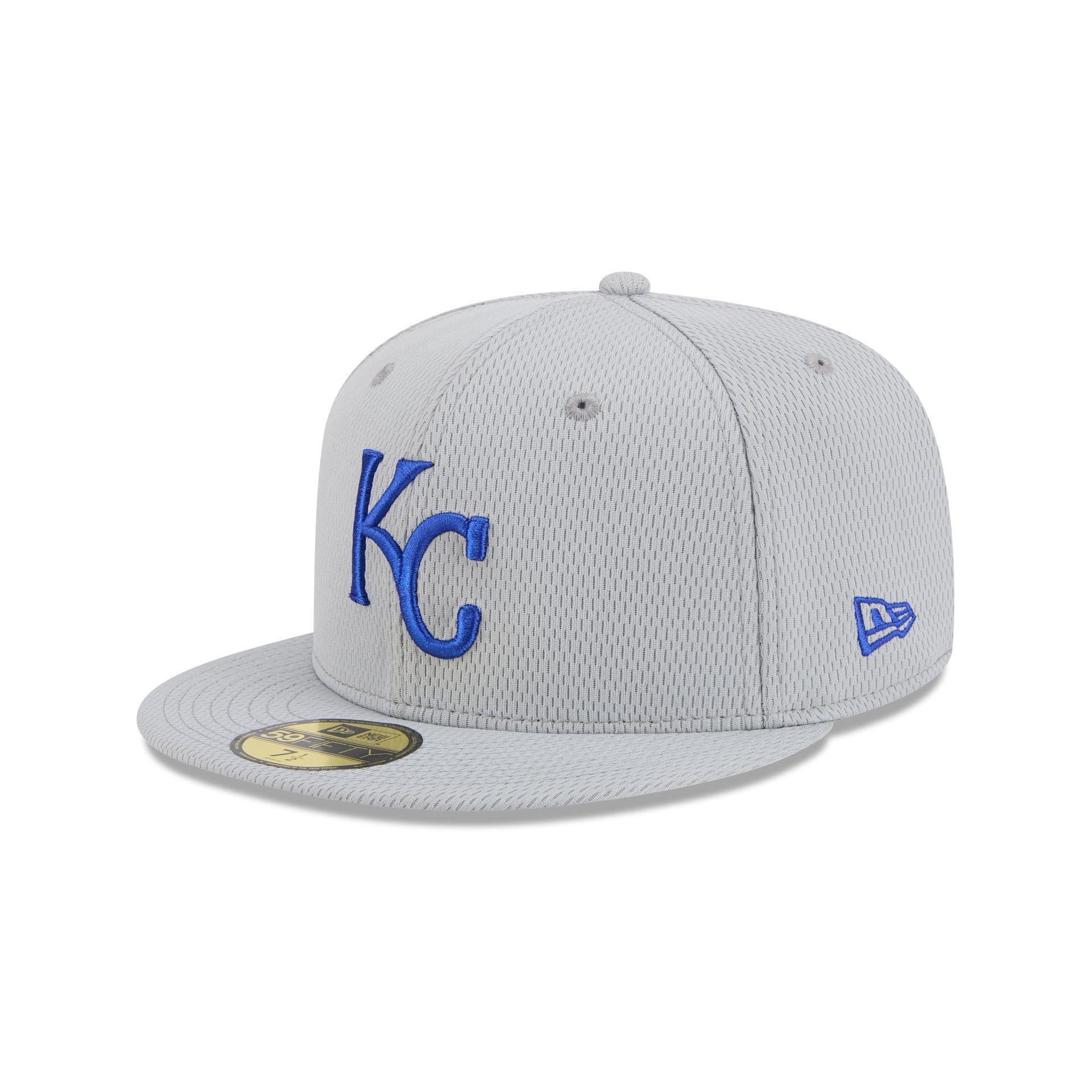 Kansas City Royals 2025 Clubhouse Gray 59FIFTY Fitted Hat Male Product Image