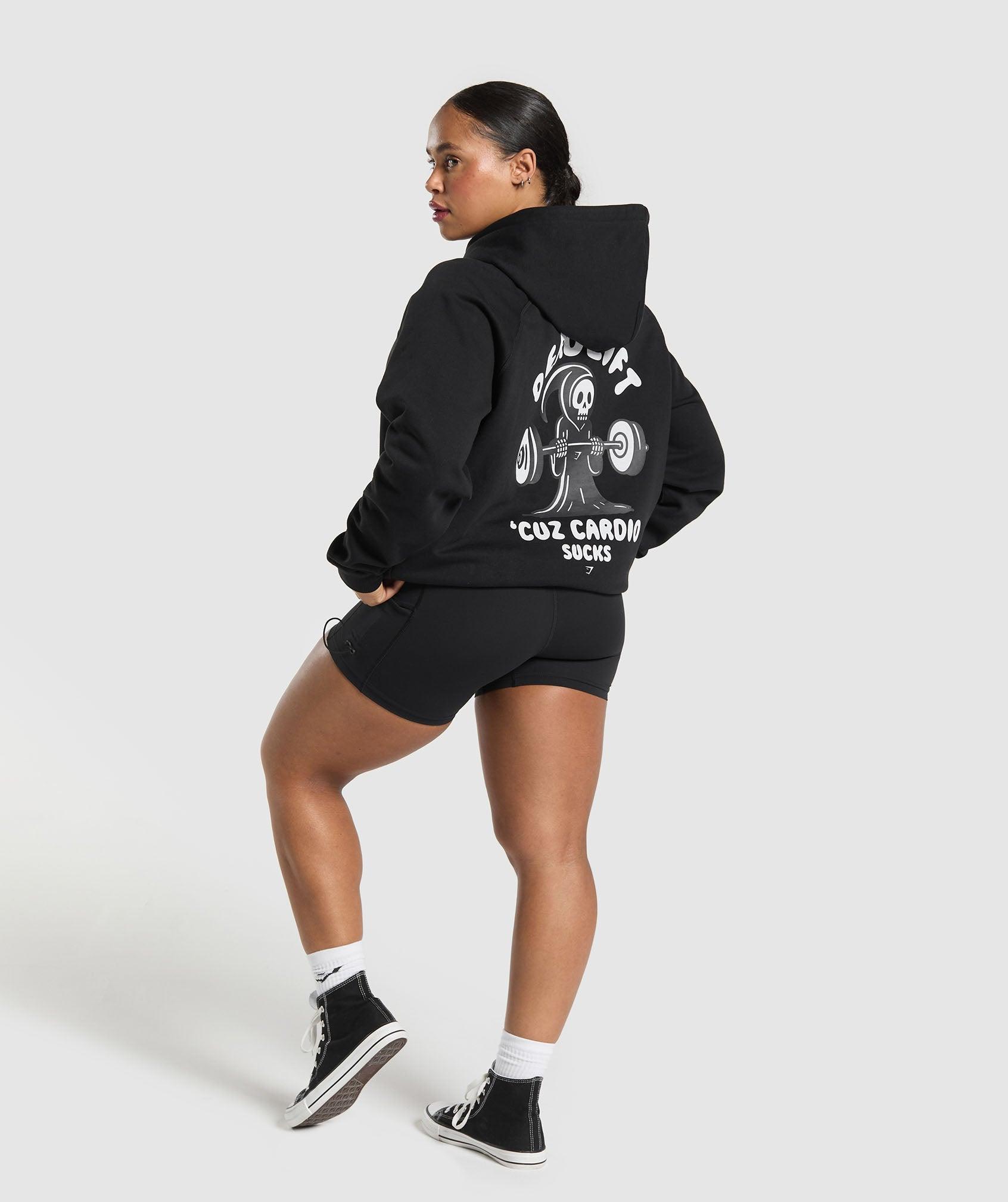 Graphic Reaper Oversized Hoodie Product Image