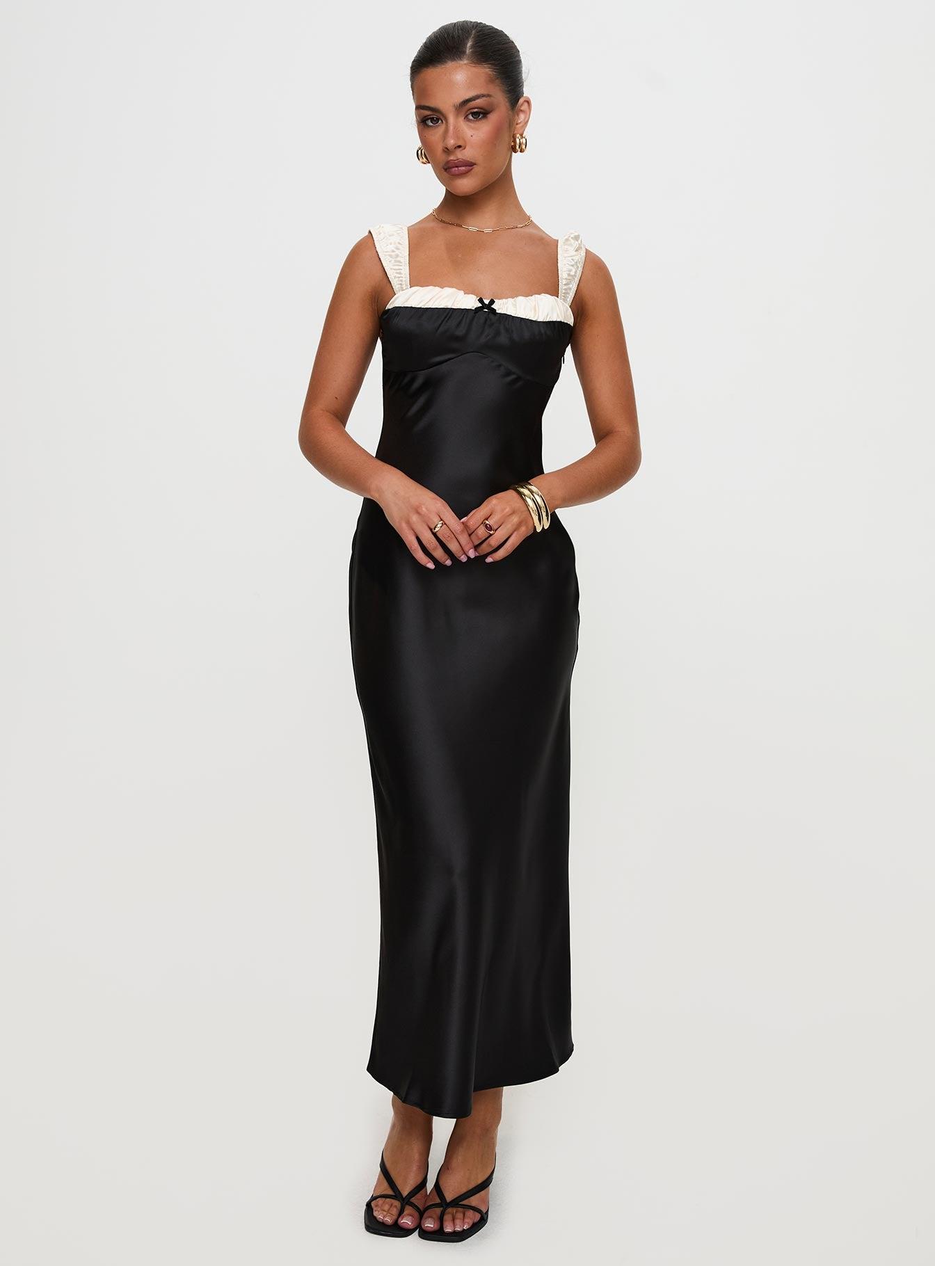 Emmert Maxi Dress Black Product Image