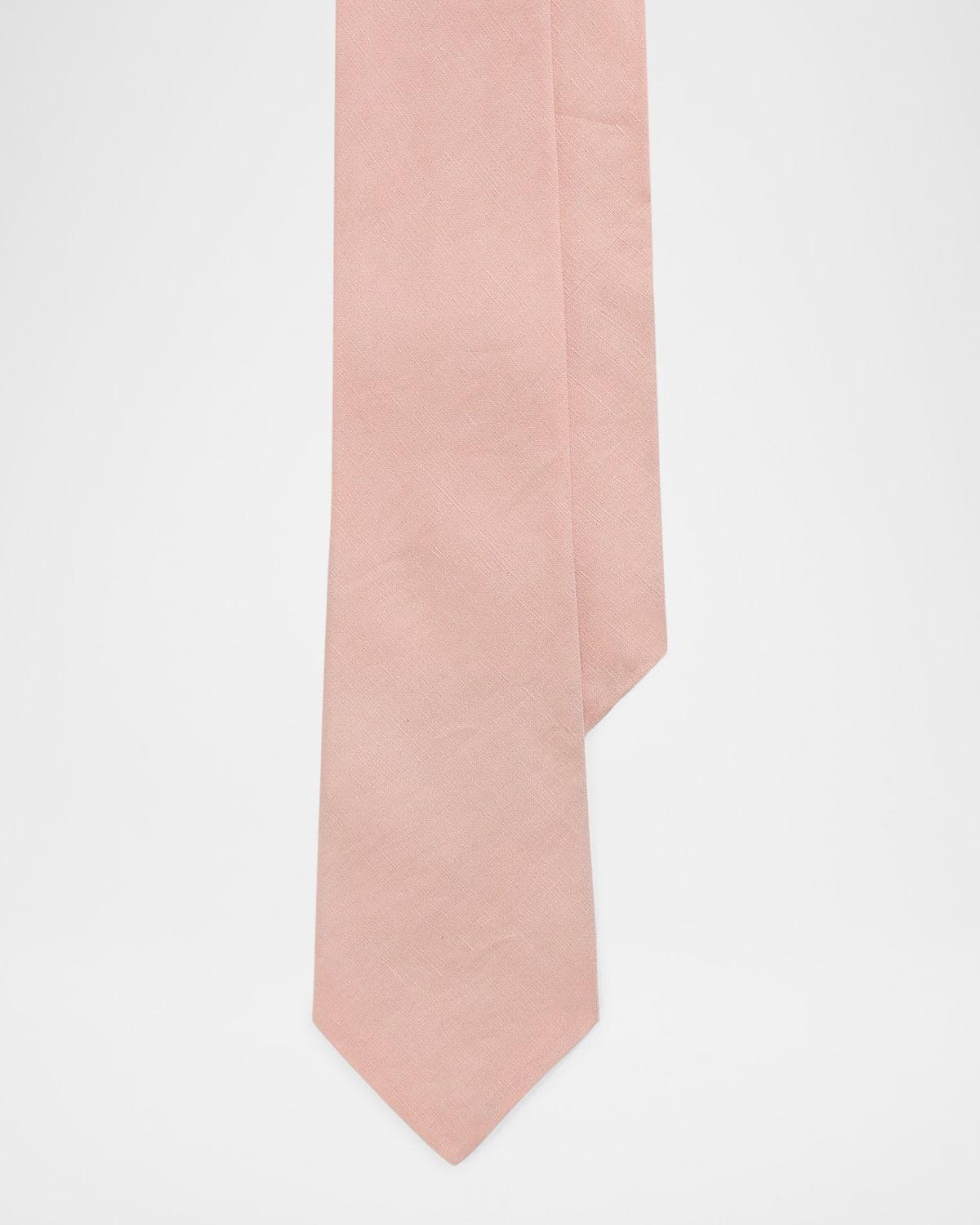 Mens Tussah Silk & Linen Tie Product Image