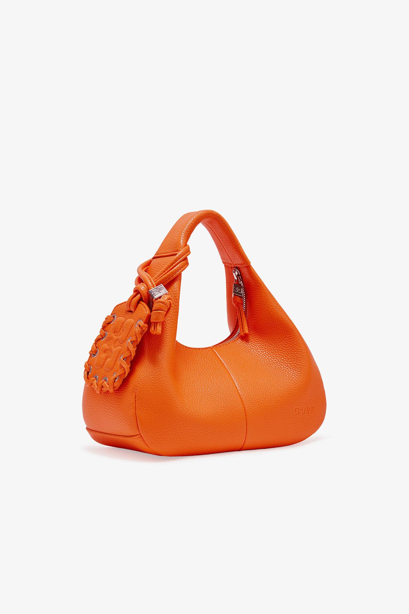 Orange Mini Hobo Bag Product Image
