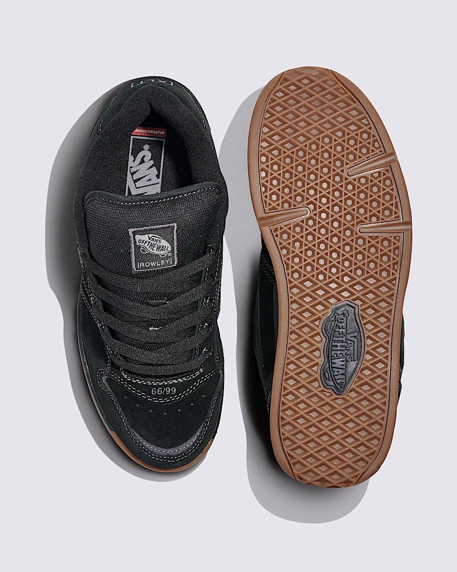 Rowley XLT Shoe in Blackout Black| Vans US Product Image