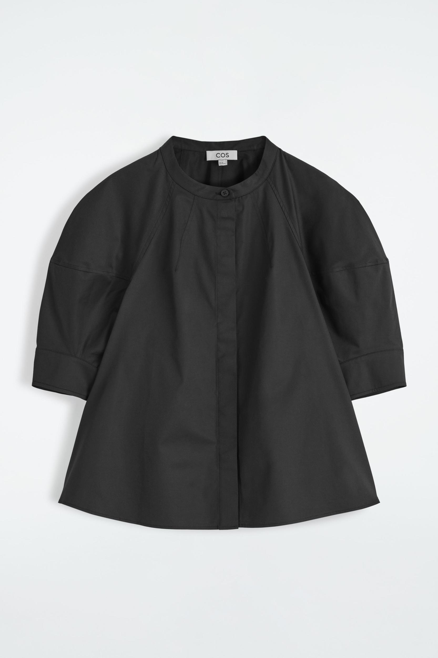 PUFF-SLEEVE BLOUSE Product Image