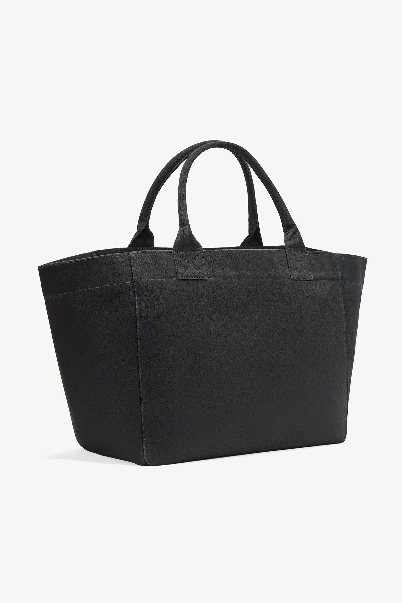 Black XXL Banana Print Tote Product Image