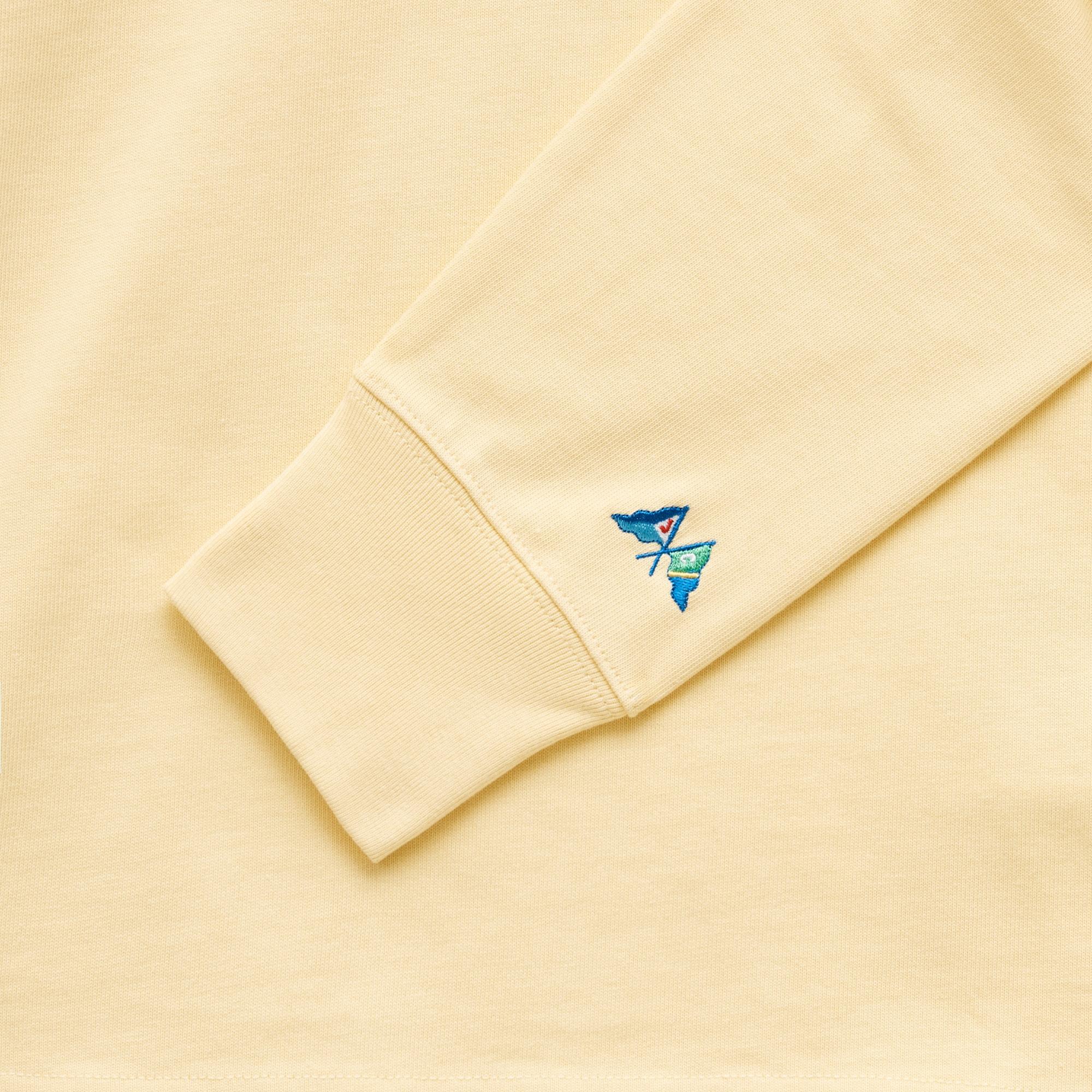 Rugby shirt with striped placket Product Image