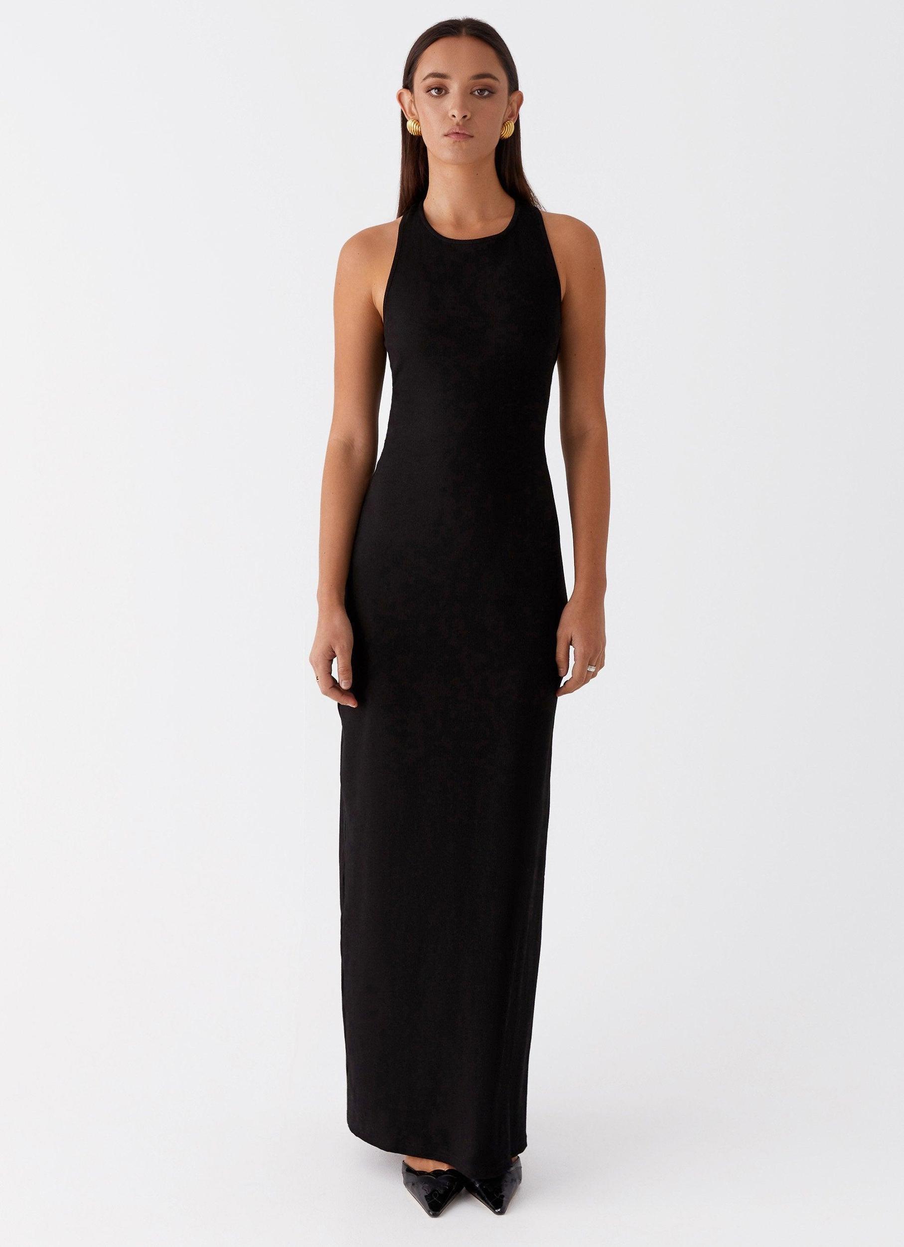 Alice Cut Out Maxi Dress - Black Product Image