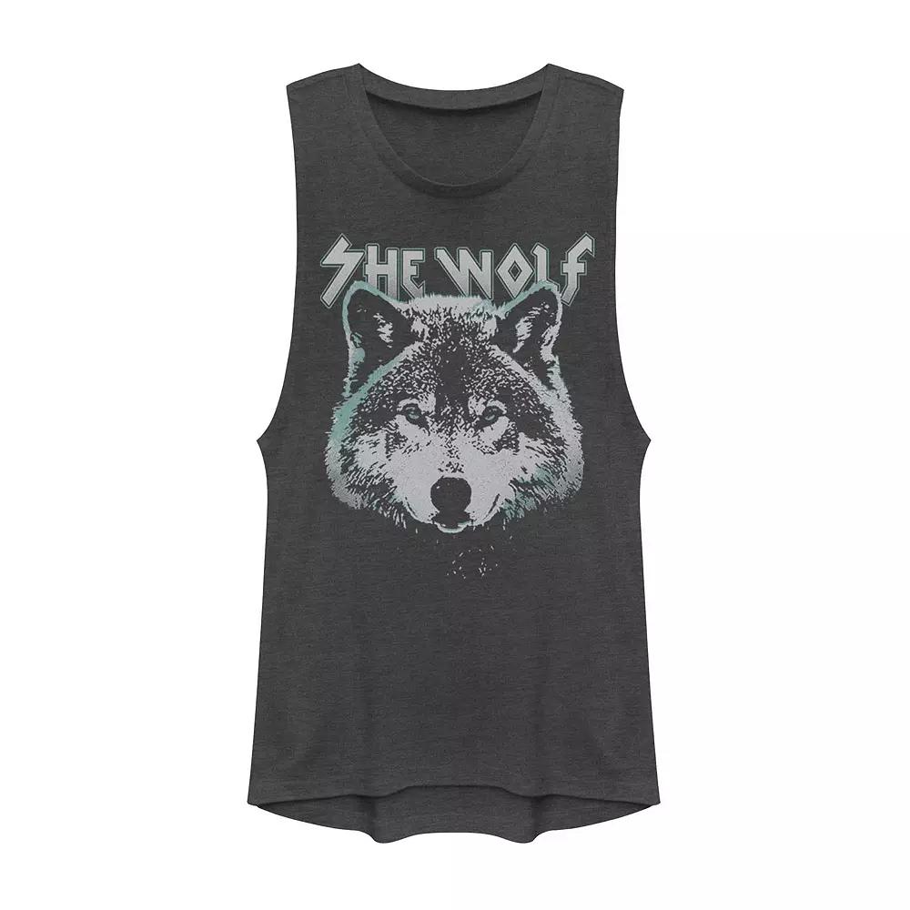 Juniors' "Spirit of '67 USA Rock Tour" Logo Muscle Tank Top, Girl's,  Product Image