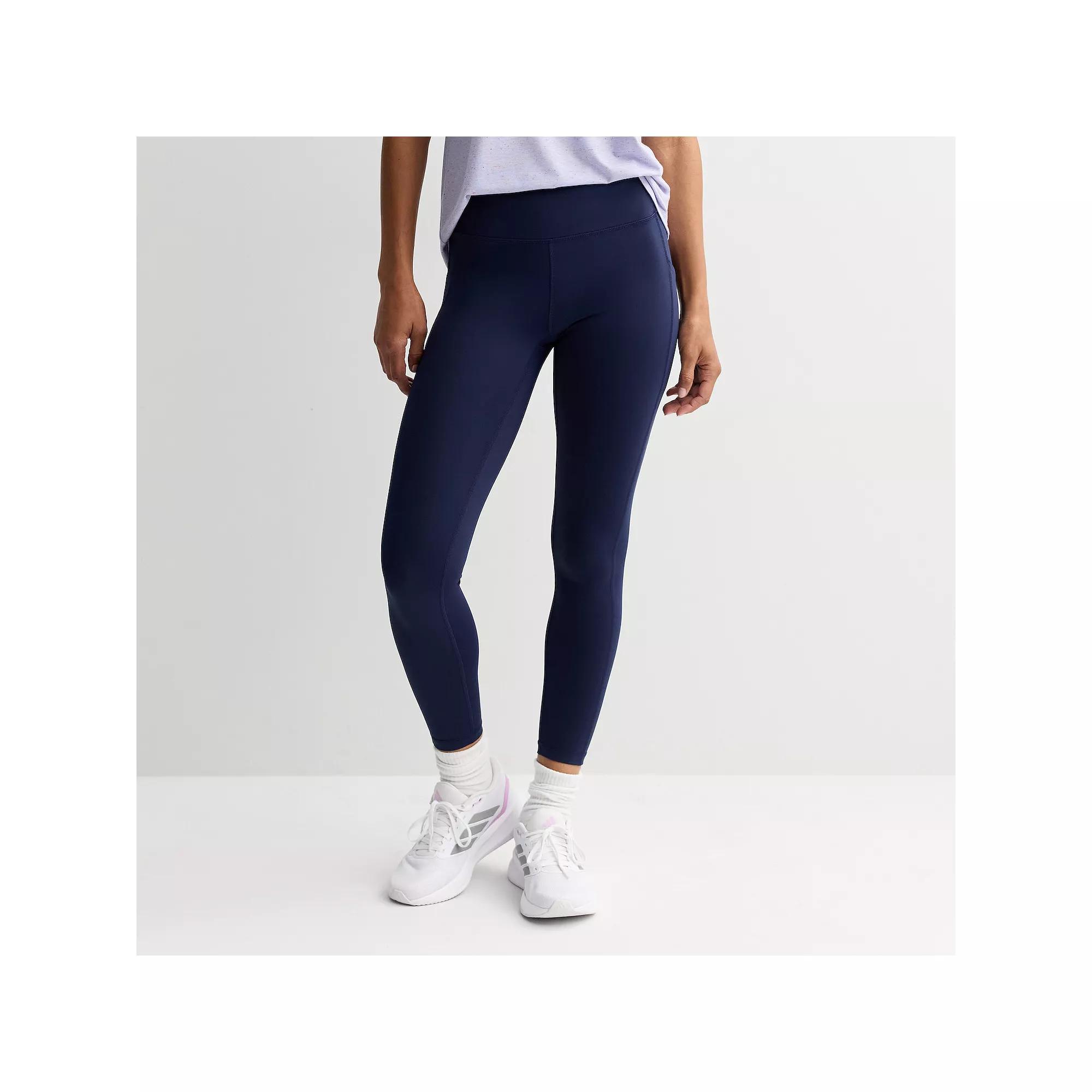 Women's Tek Gear® Ultrastretch High-Waisted Side Pocket 7/8 Leggings,  Product Image