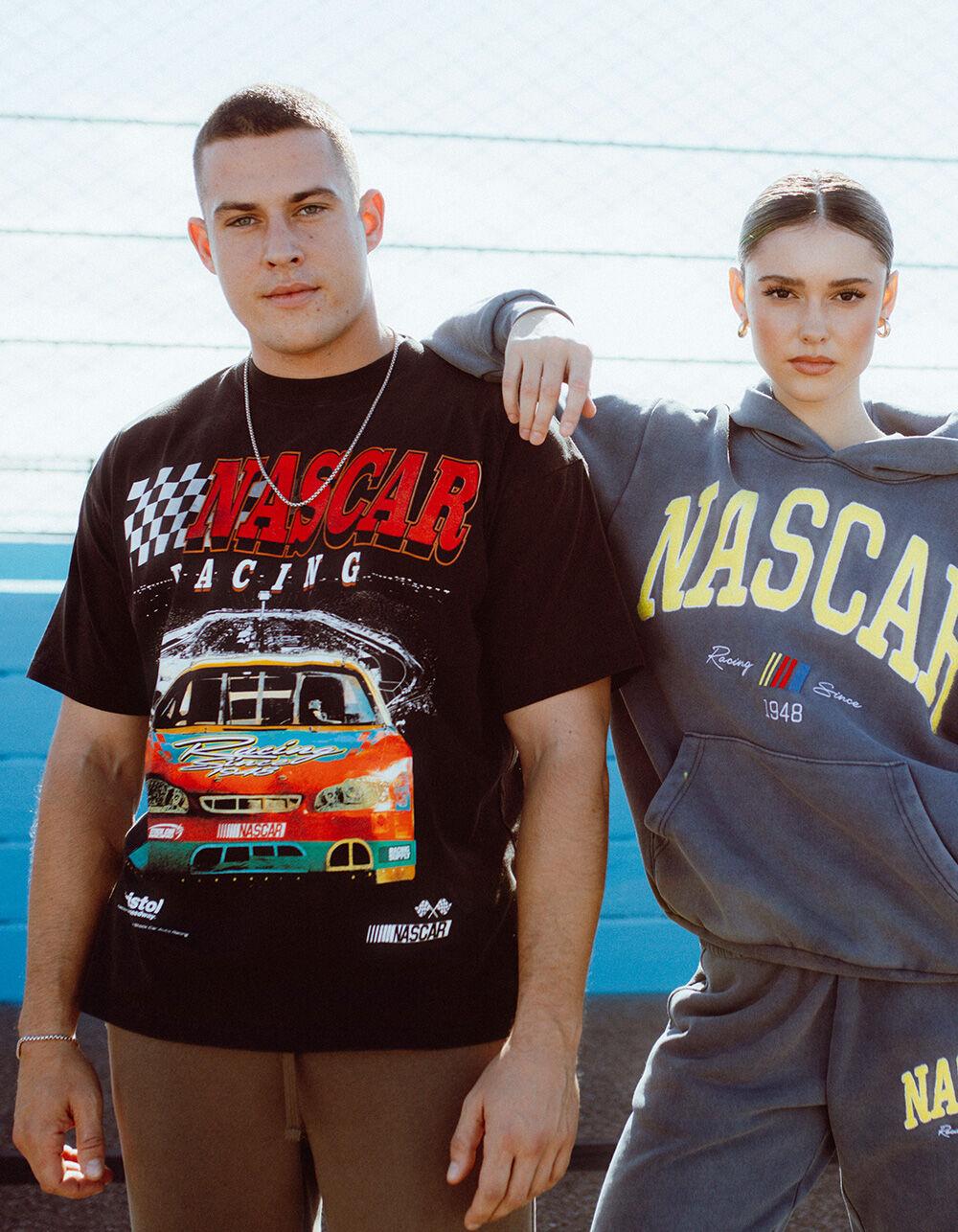 TILLYS x NASCAR Racecar Mens Boxy Tee - BLACK Product Image