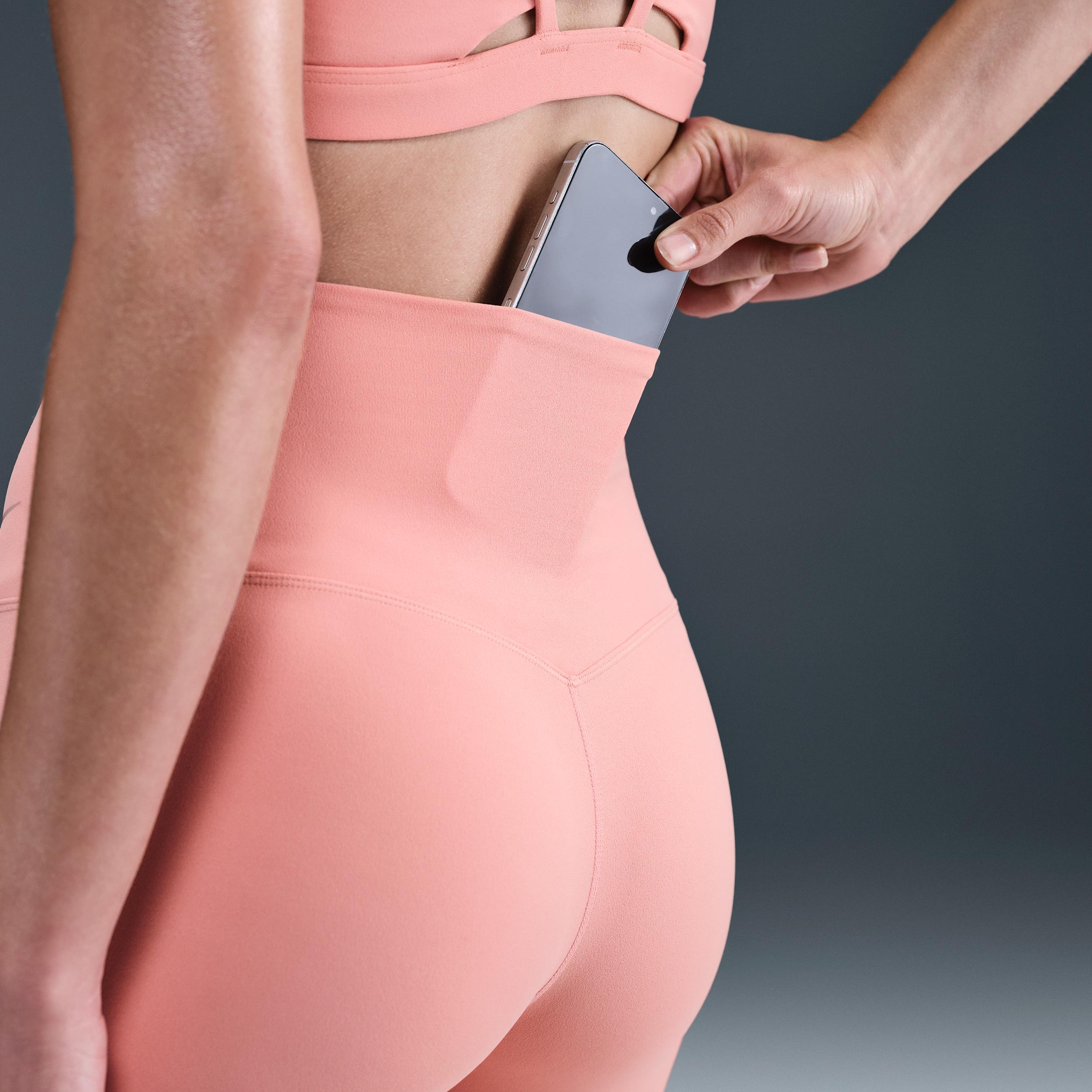 Nike Womens Zenvy High-Waisted Flared Leggings | FV7921-685 Product Image