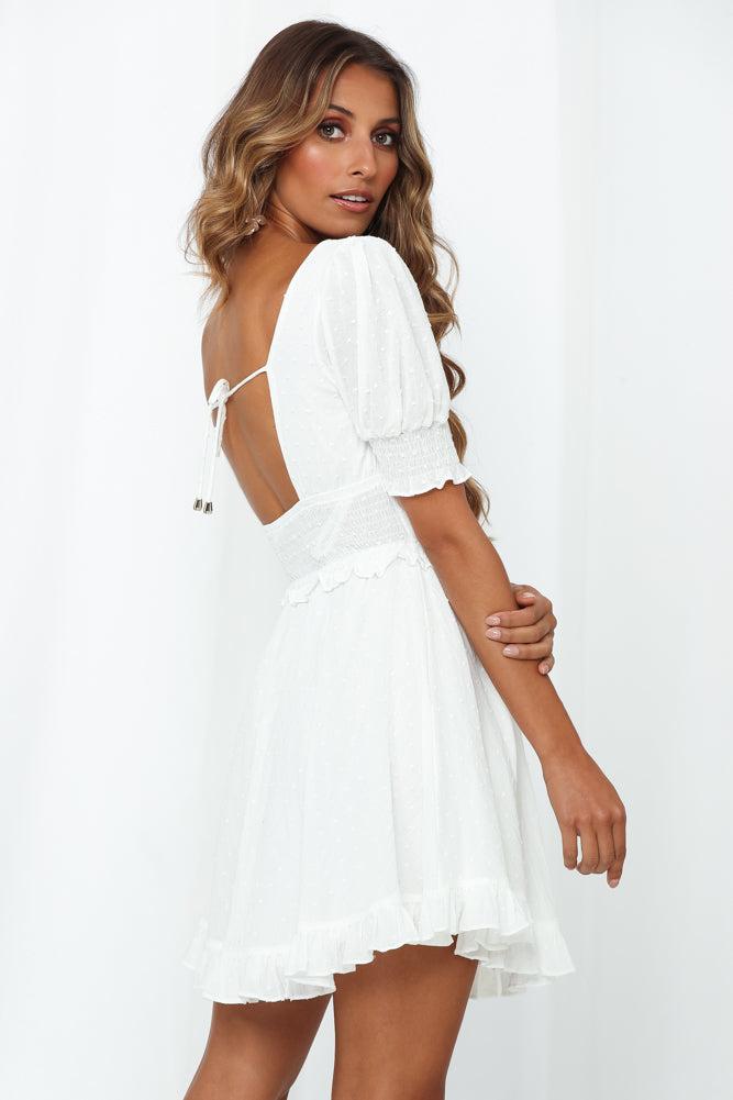 Holland Houses Dress White Product Image