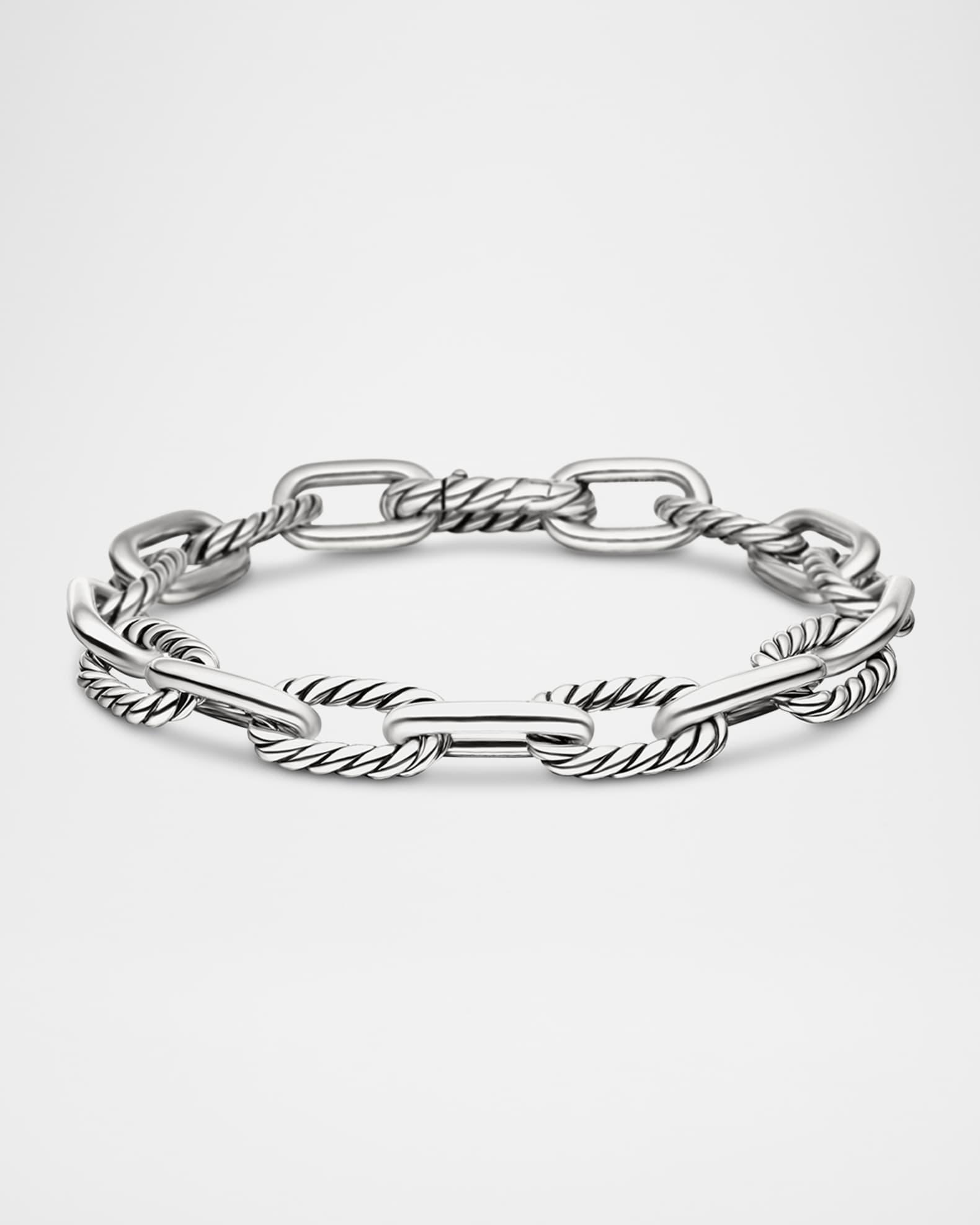 Womens Chain Madison Sterling Silver Bracelet Product Image
