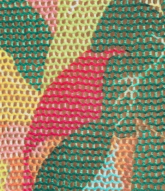 M Made in Italy Tropical Printed Long Sleeve Knit Top Product Image