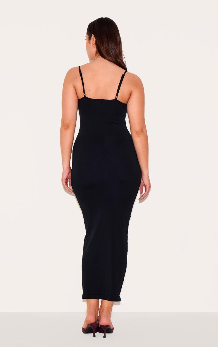 Shape Black Stretch Seamless Strappy Maxi Dress Product Image